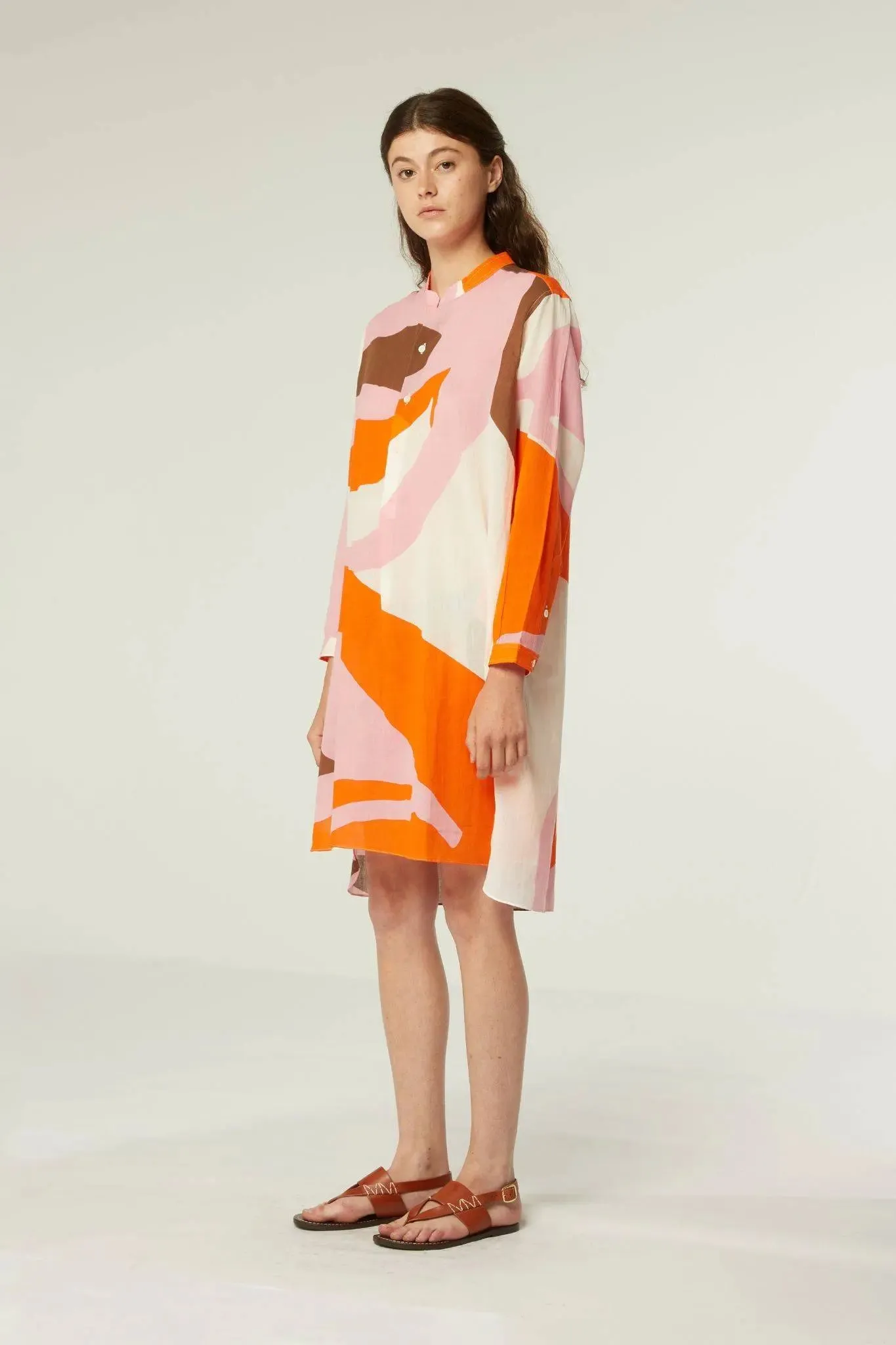 Robe Martine - Comice Indian Pink sold by Moismont product image thumbnail 2