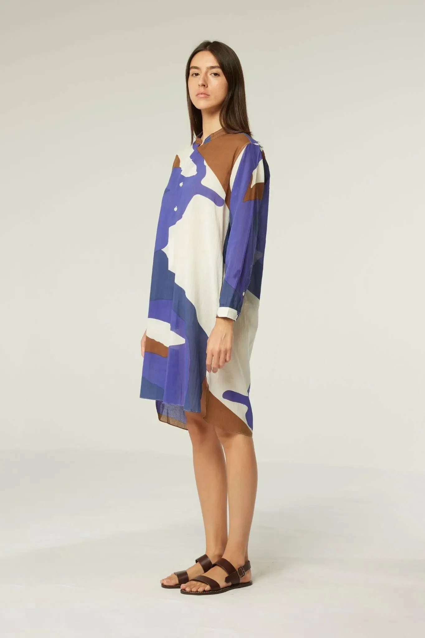 Robe Martine - Comice Navy Blue sold by Moismont product image thumbnail 2