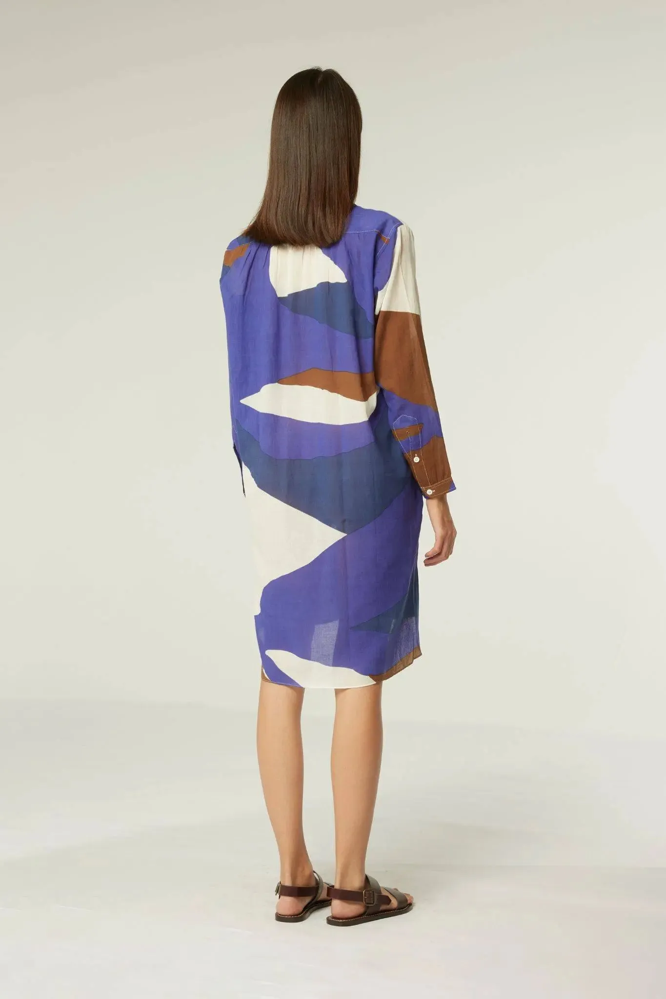 Robe Martine - Comice Navy Blue sold by Moismont product image thumbnail 4