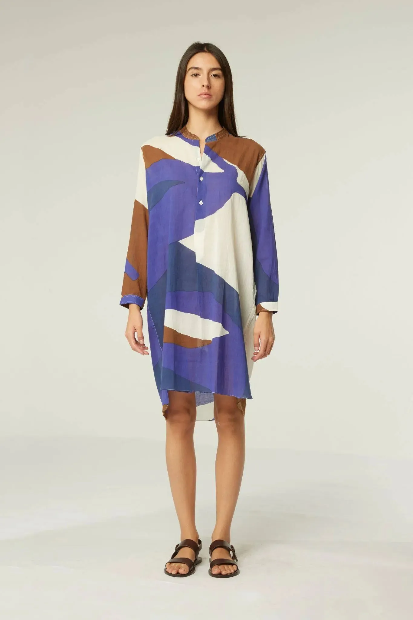 Robe Martine - Comice Navy Blue sold by Moismont