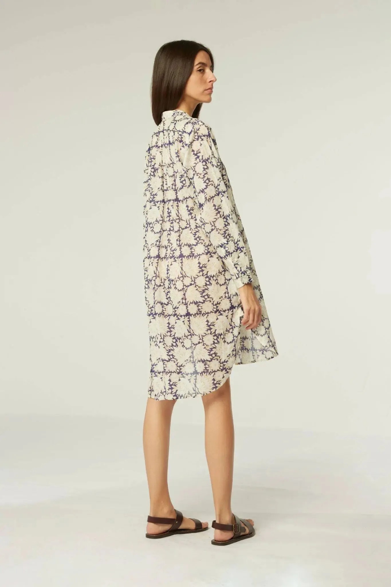 Robe Martine - Amber Pansy Blue sold by Moismont product image thumbnail 4