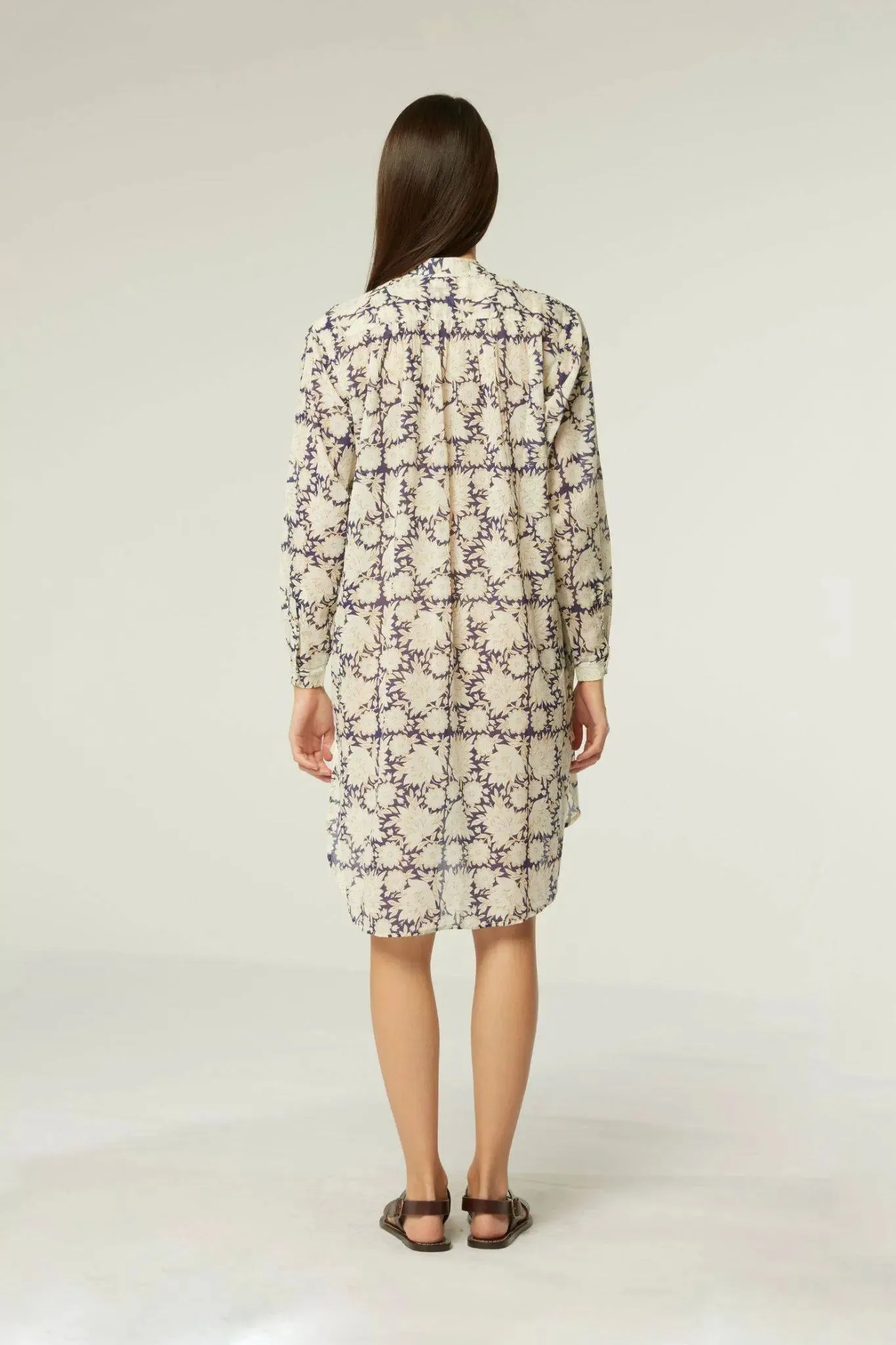 Robe Martine - Amber Pansy Blue sold by Moismont product image thumbnail 5