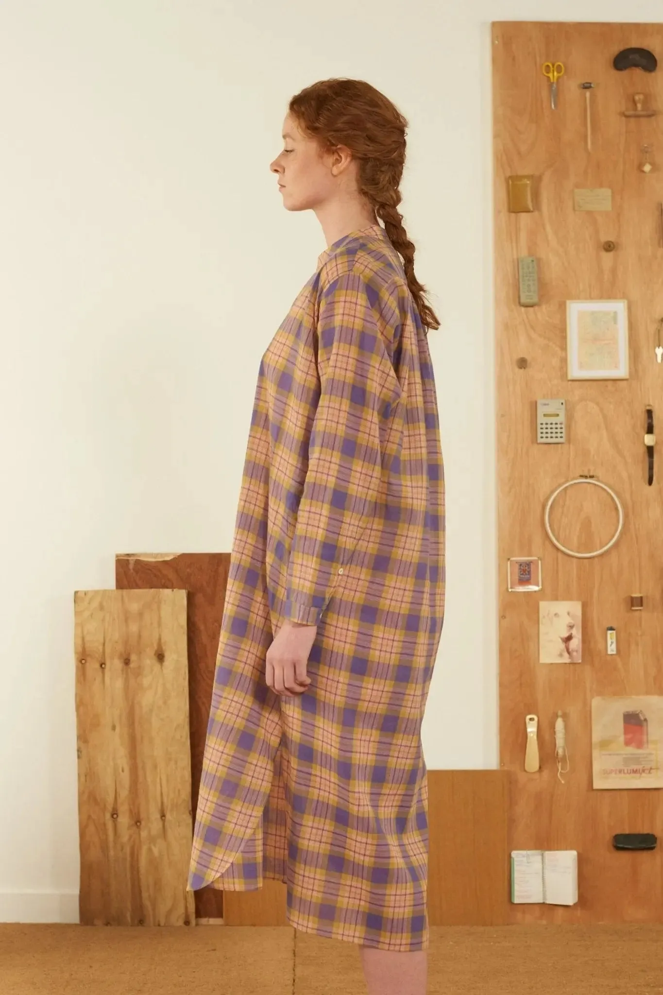 Robe Chloe - Leparfait Pansy Blue sold by Moismont product image thumbnail 2