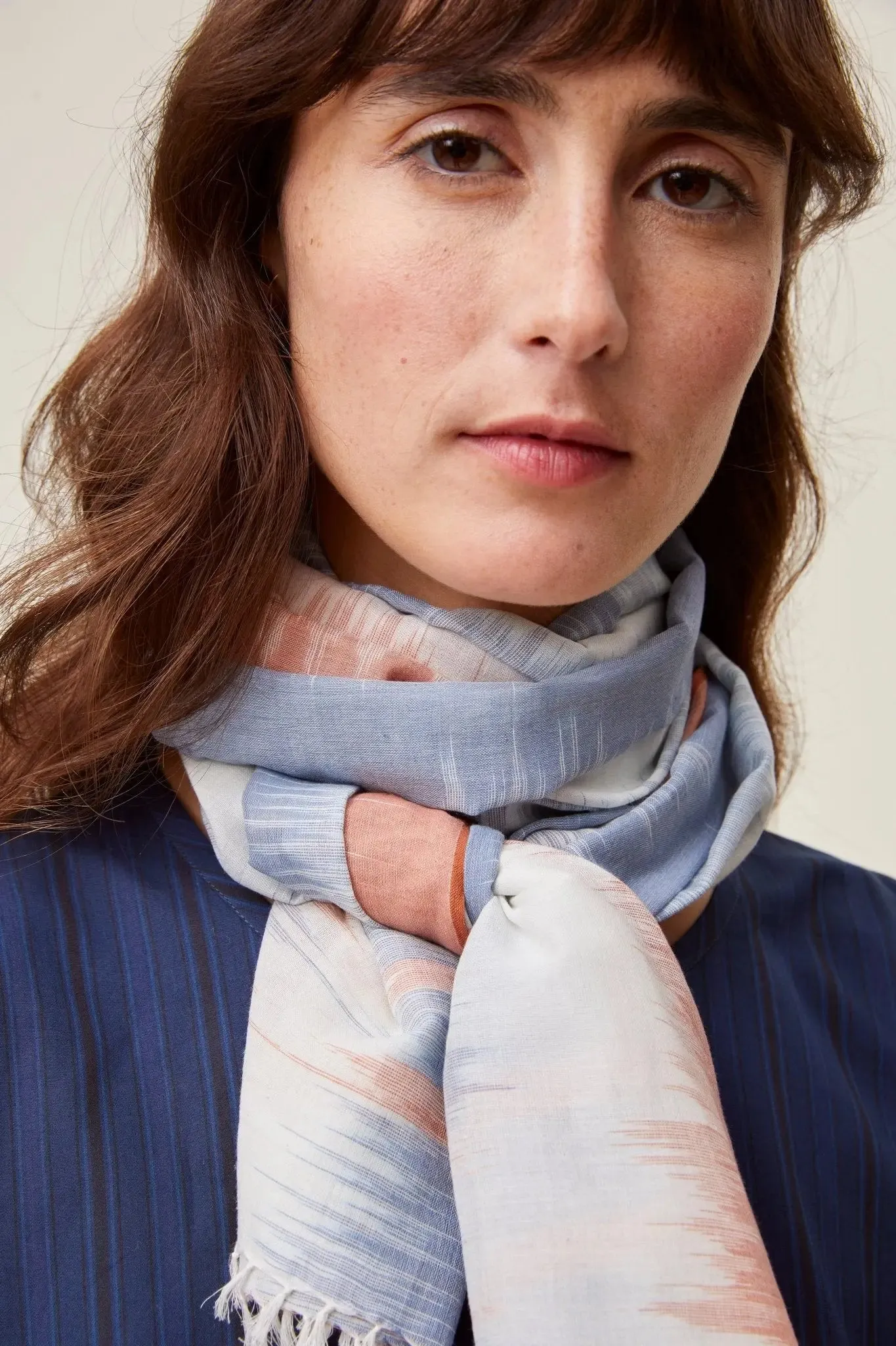 Echarpe N°724 Nordic Blue sold by Moismont product image thumbnail 3