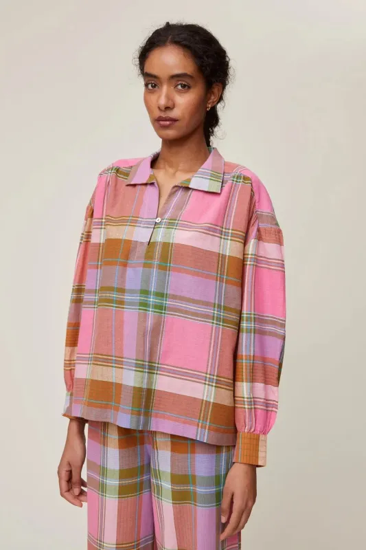 Chemise Malou N°731 Madurai Pop Pink made by Moismont