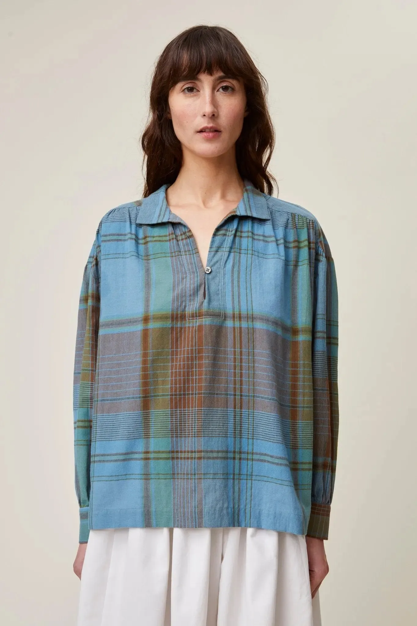 Chemise Malou N°731 Madurai Nordic Blue sold by Moismont product image thumbnail 2