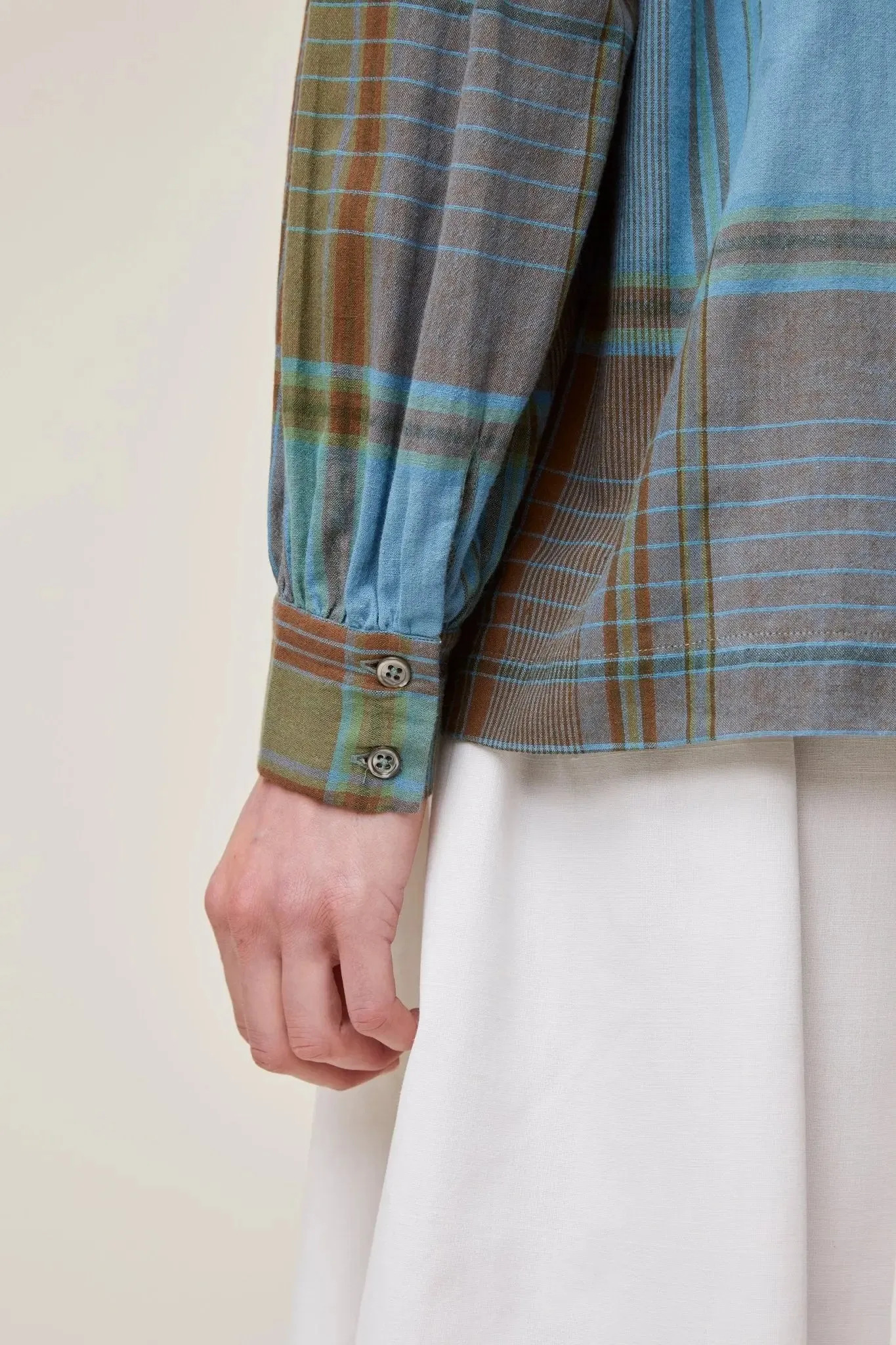 Chemise Malou N°731 Madurai Nordic Blue sold by Moismont product image thumbnail 5