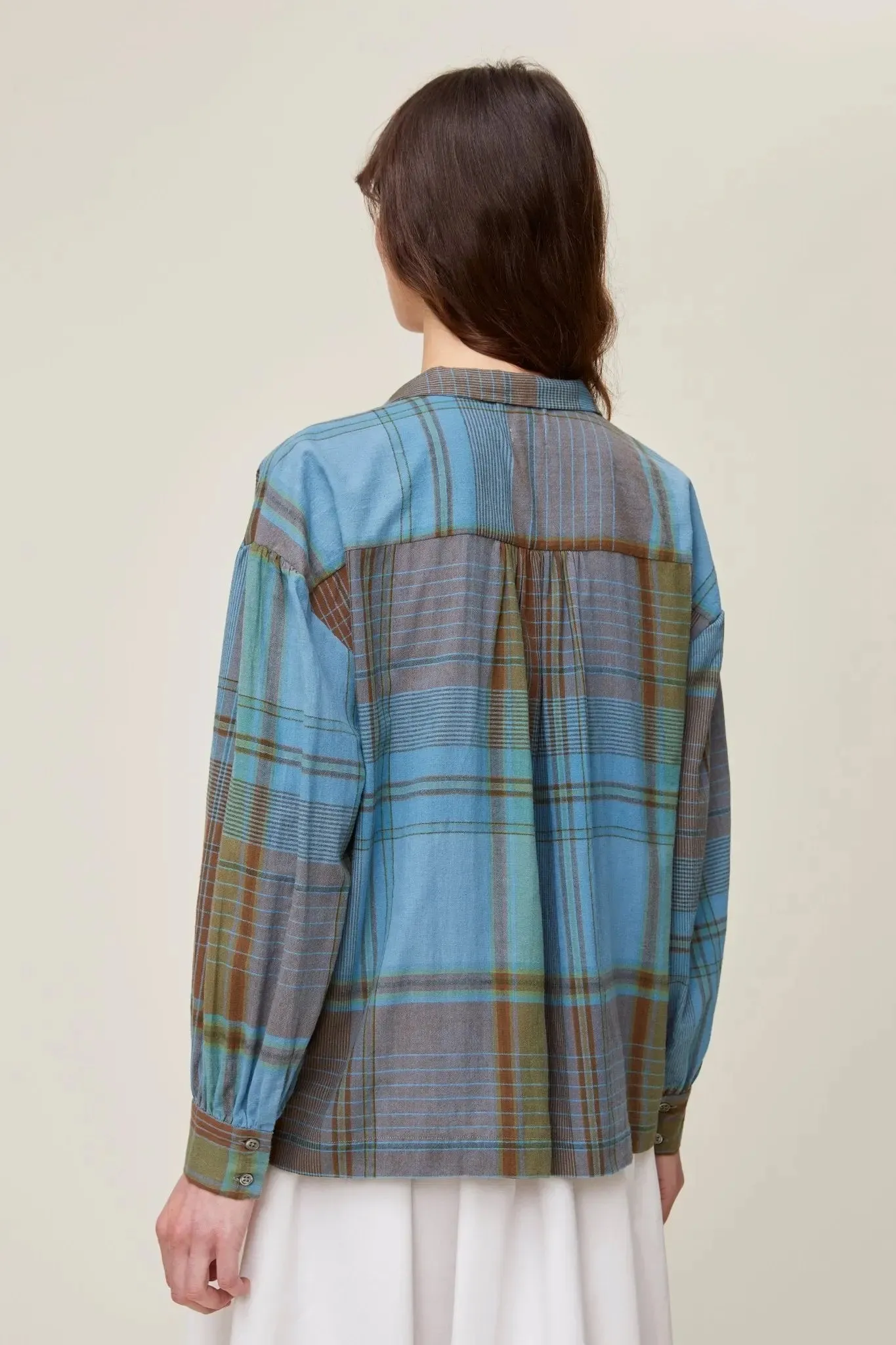 Chemise Malou N°731 Madurai Nordic Blue sold by Moismont product image thumbnail 4