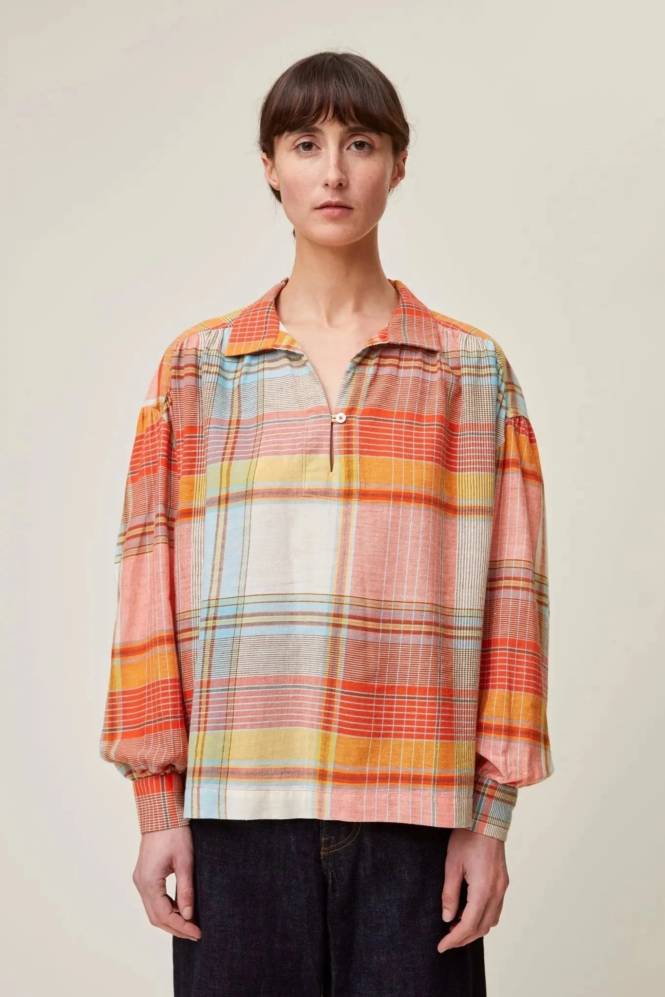 Chemise Malou N°731 Madurai Poppy Red sold by Moismont