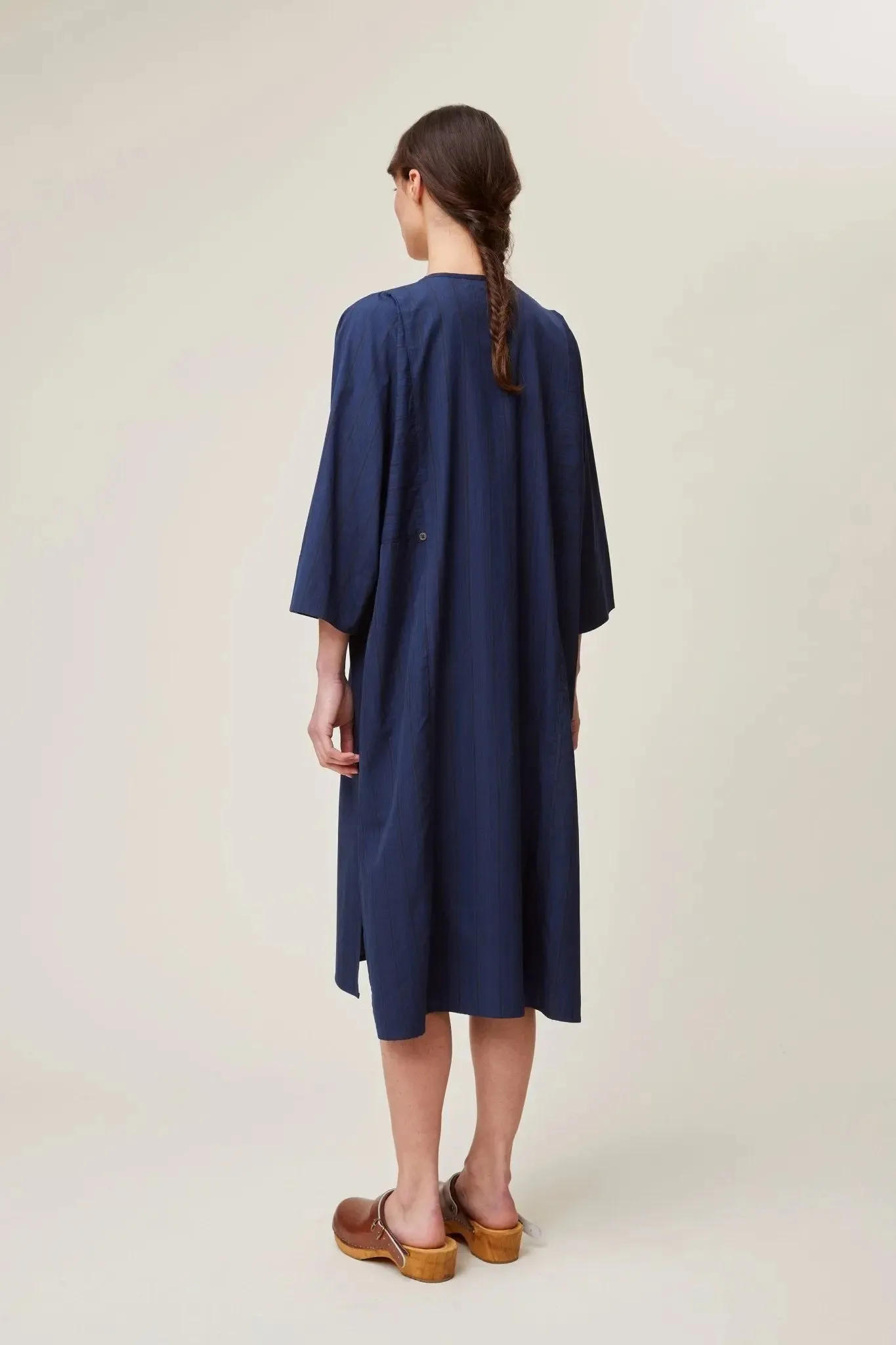 Robe Annouck N°734 Stripes Navy Blue sold by Moismont product image thumbnail 5