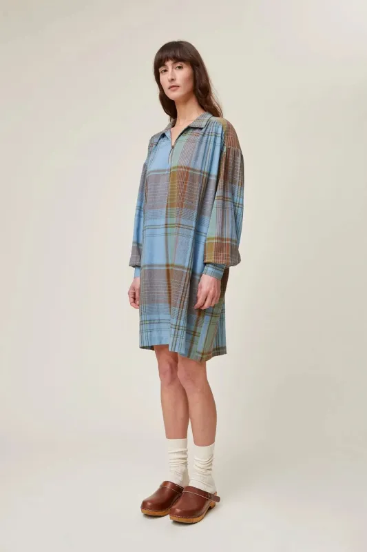 Robe Maelle N°735 Madurai Nordic Blue made by Moismont