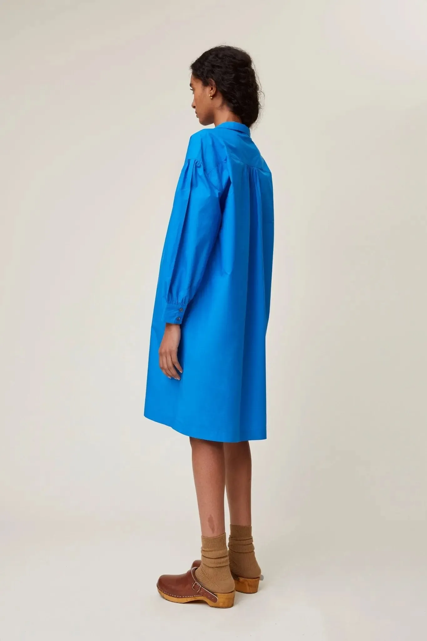 Robe Maelle N°735 Popeline Blue Worker sold by Moismont product image thumbnail 5