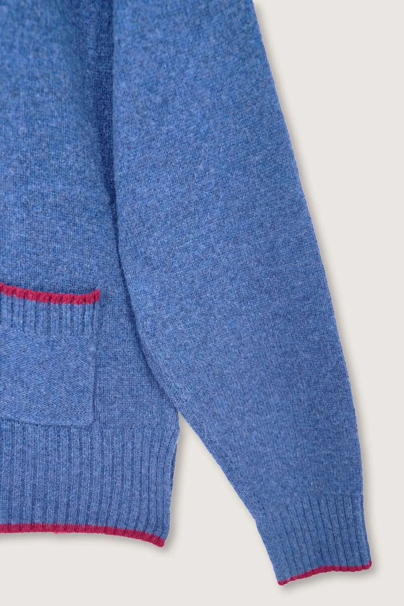 Cardigan Louison N°202 Denim Blue sold by Moismont product image thumbnail 5