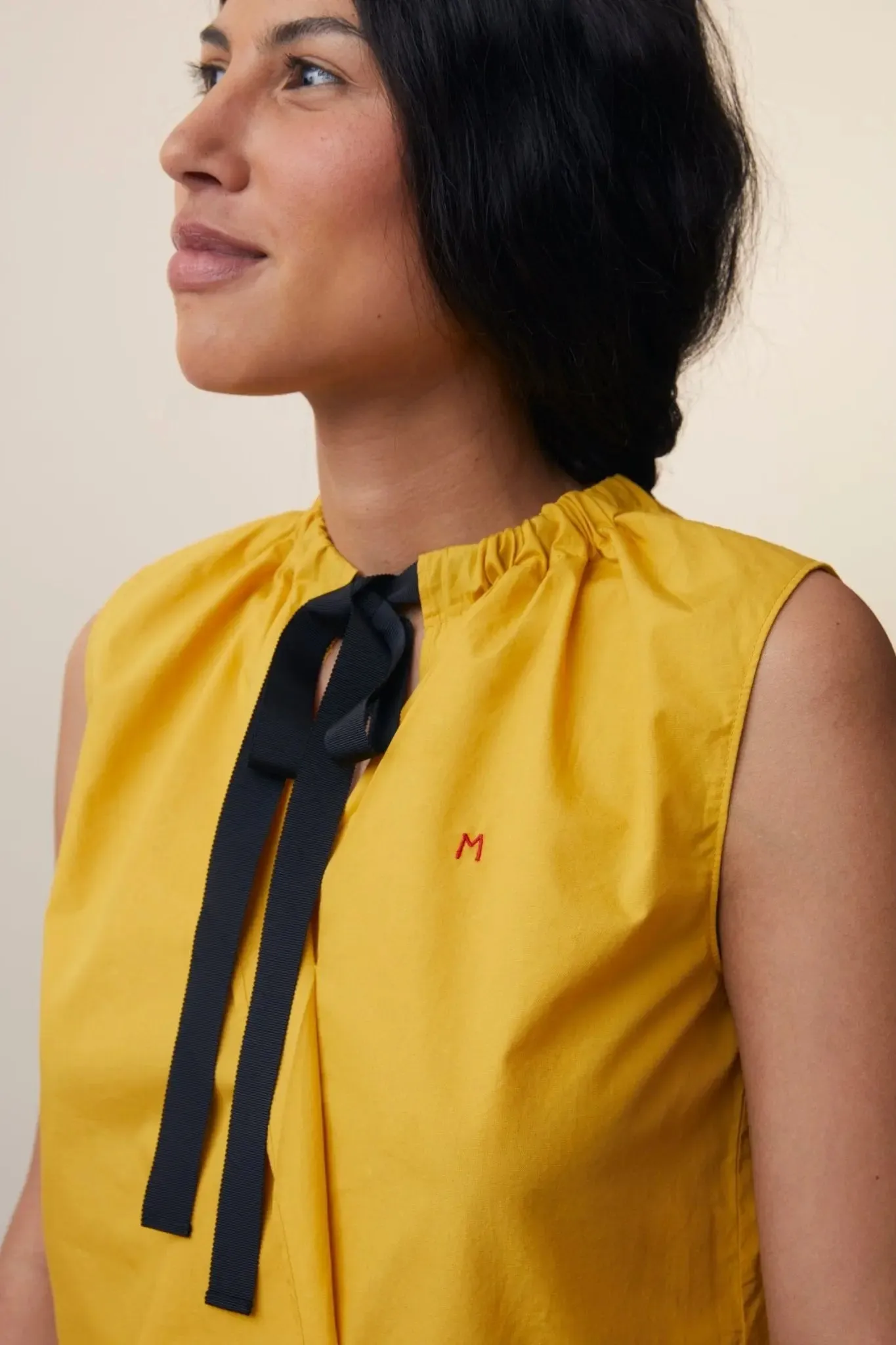 Chemise Julie N°774 Poplin Holi Yellow sold by Moismont product image thumbnail 3