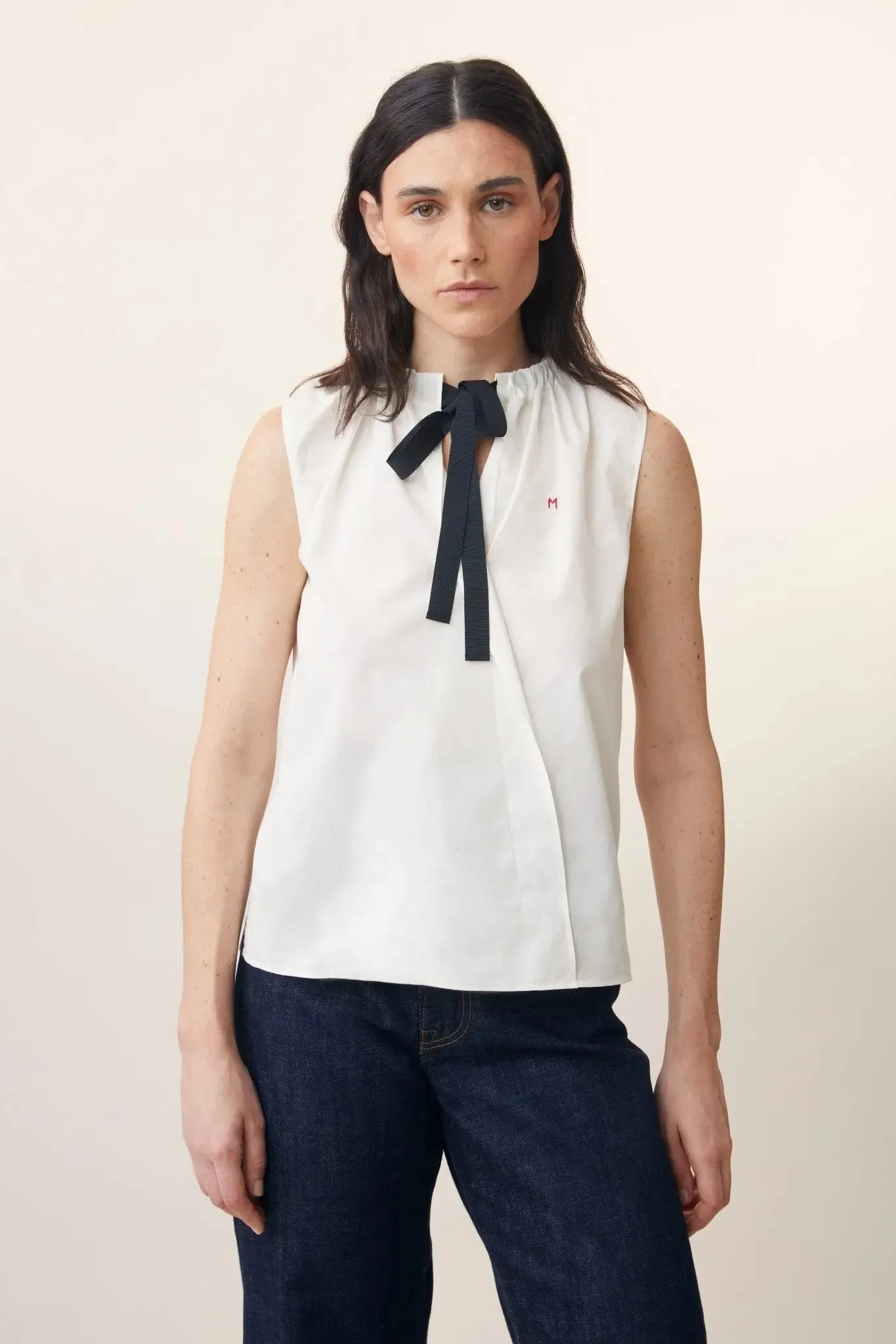 Chemise Julie N°774 Poplin Natural sold by Moismont