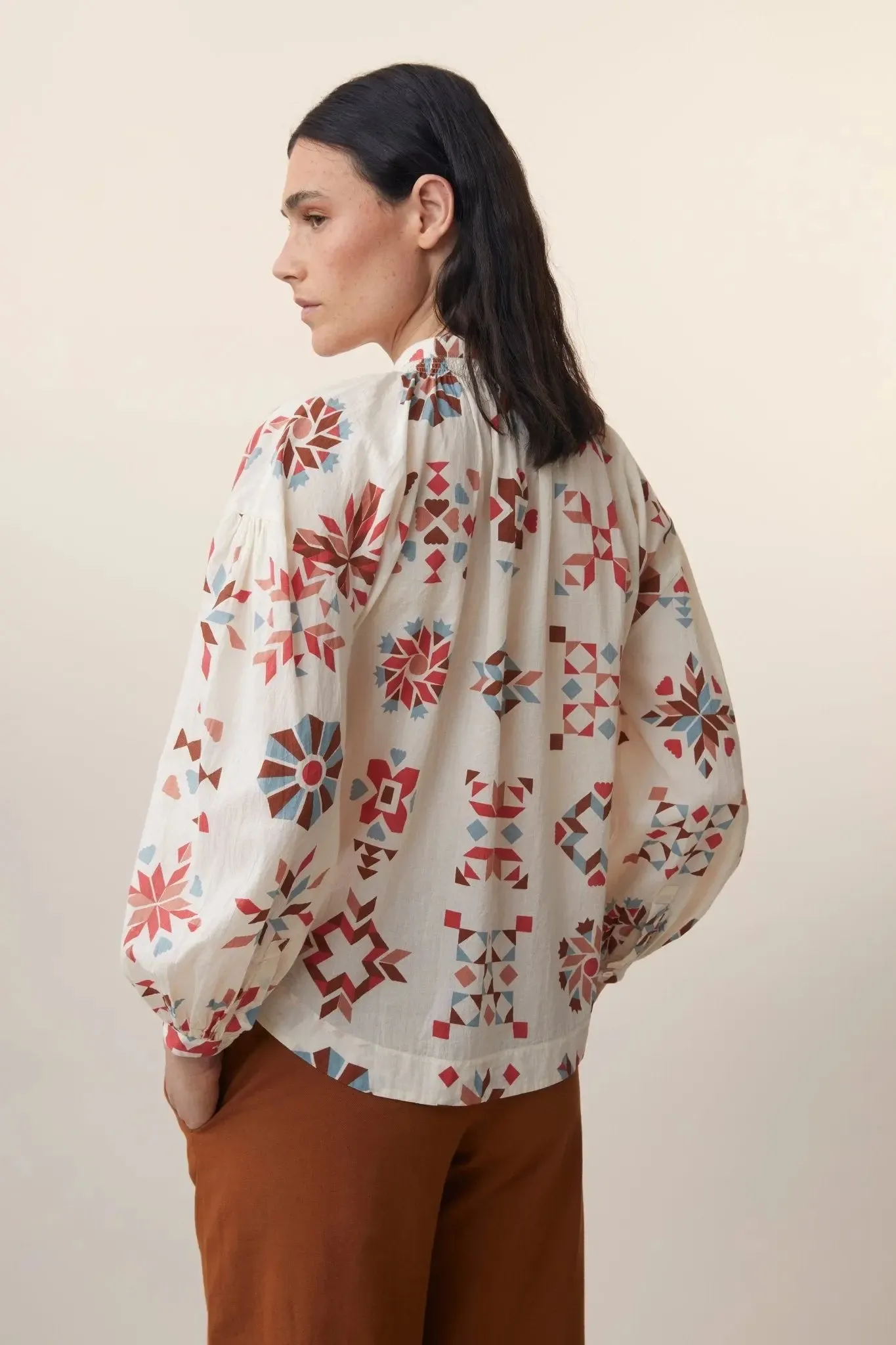 Chemise Viviane N°732 Tribu Natural sold by Moismont product image thumbnail 5