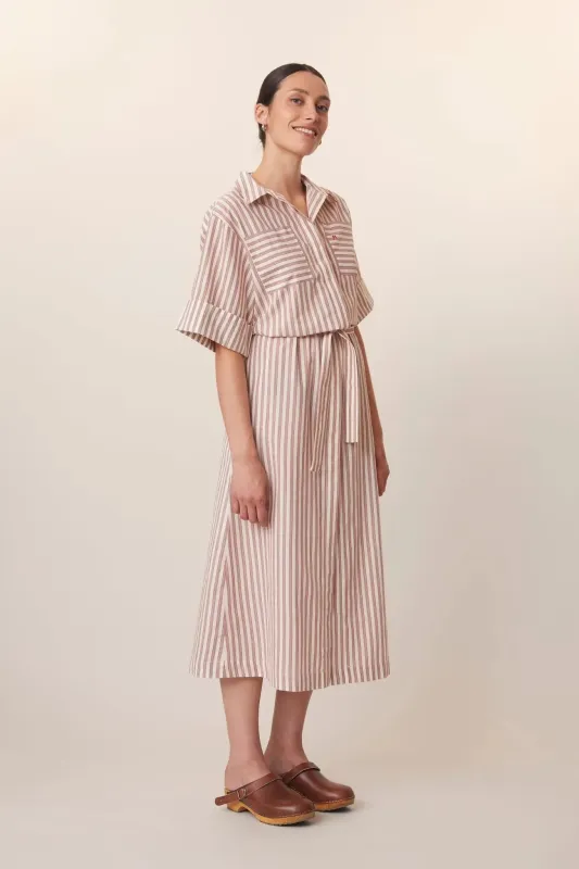 Robe Madelon N°780 Hibou Natural made by Moismont