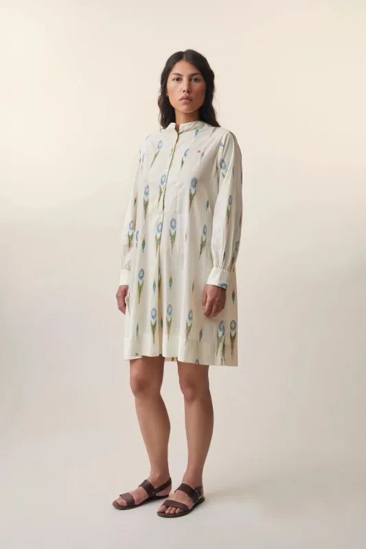 Robe Martine N°784 Ikat Natural sold by Moismont