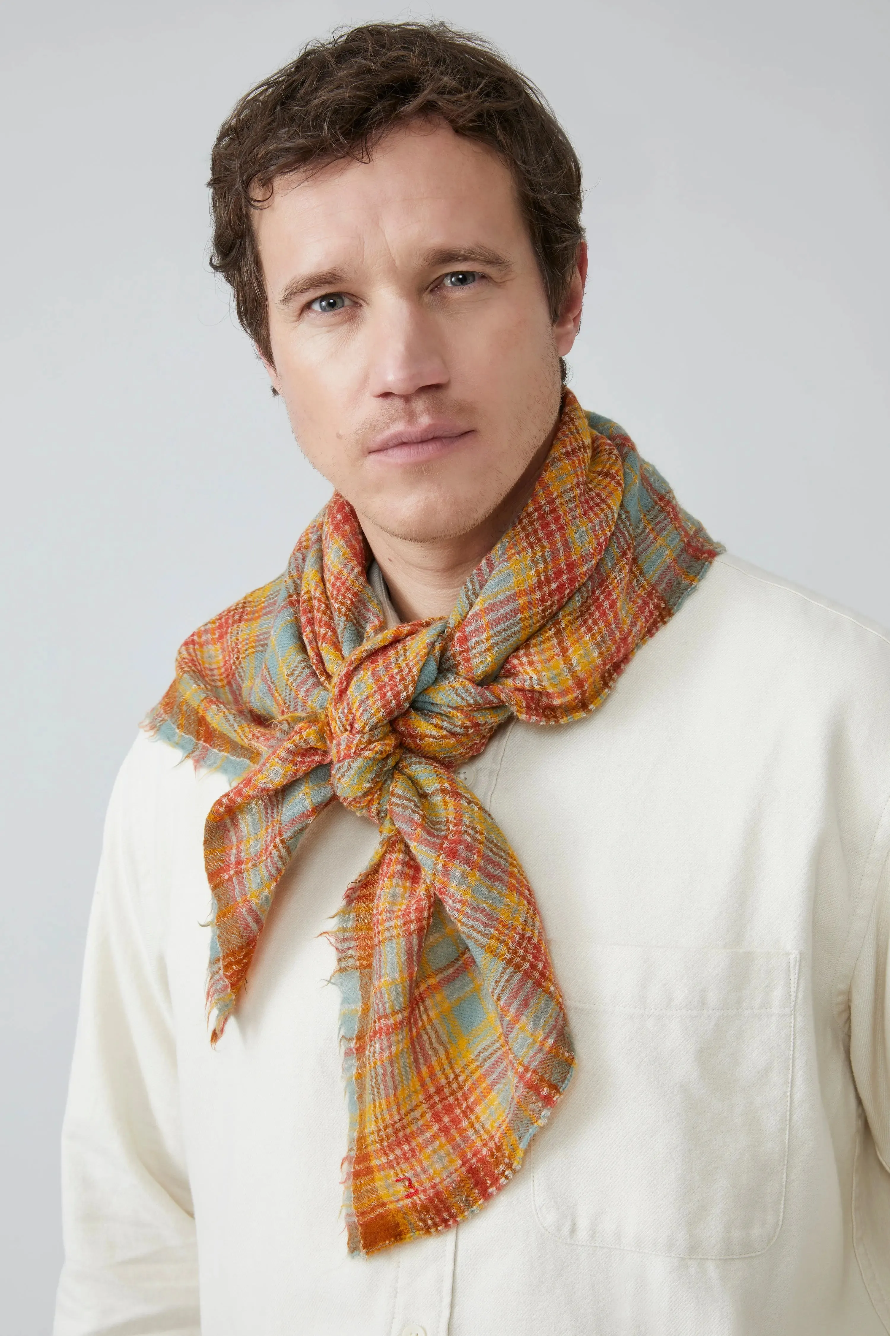 Foulard Stewart N°801 Spice sold by Moismont product image thumbnail 2