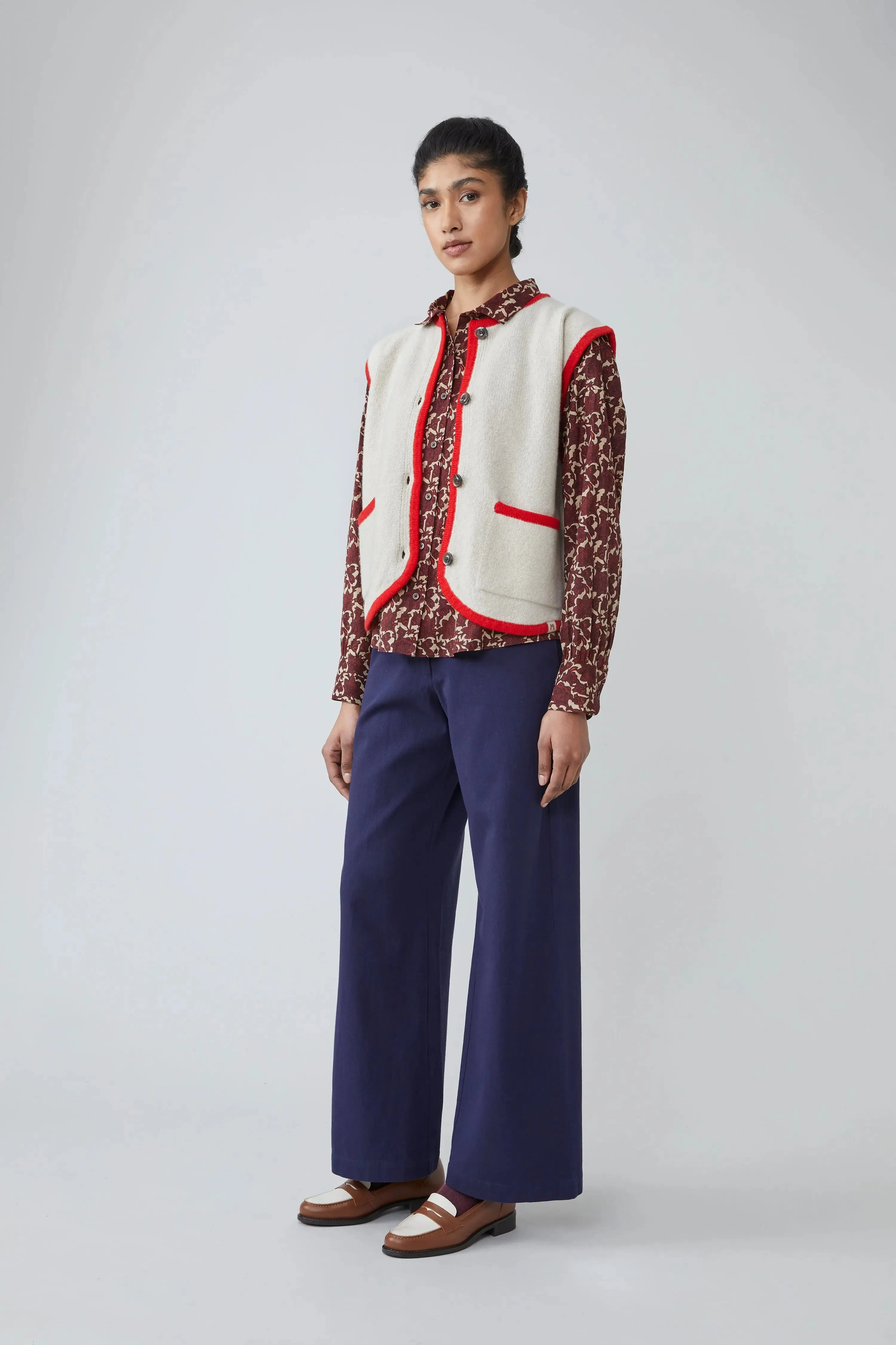 Cardigan Nora N°212 Paper sold by Moismont product image thumbnail 2