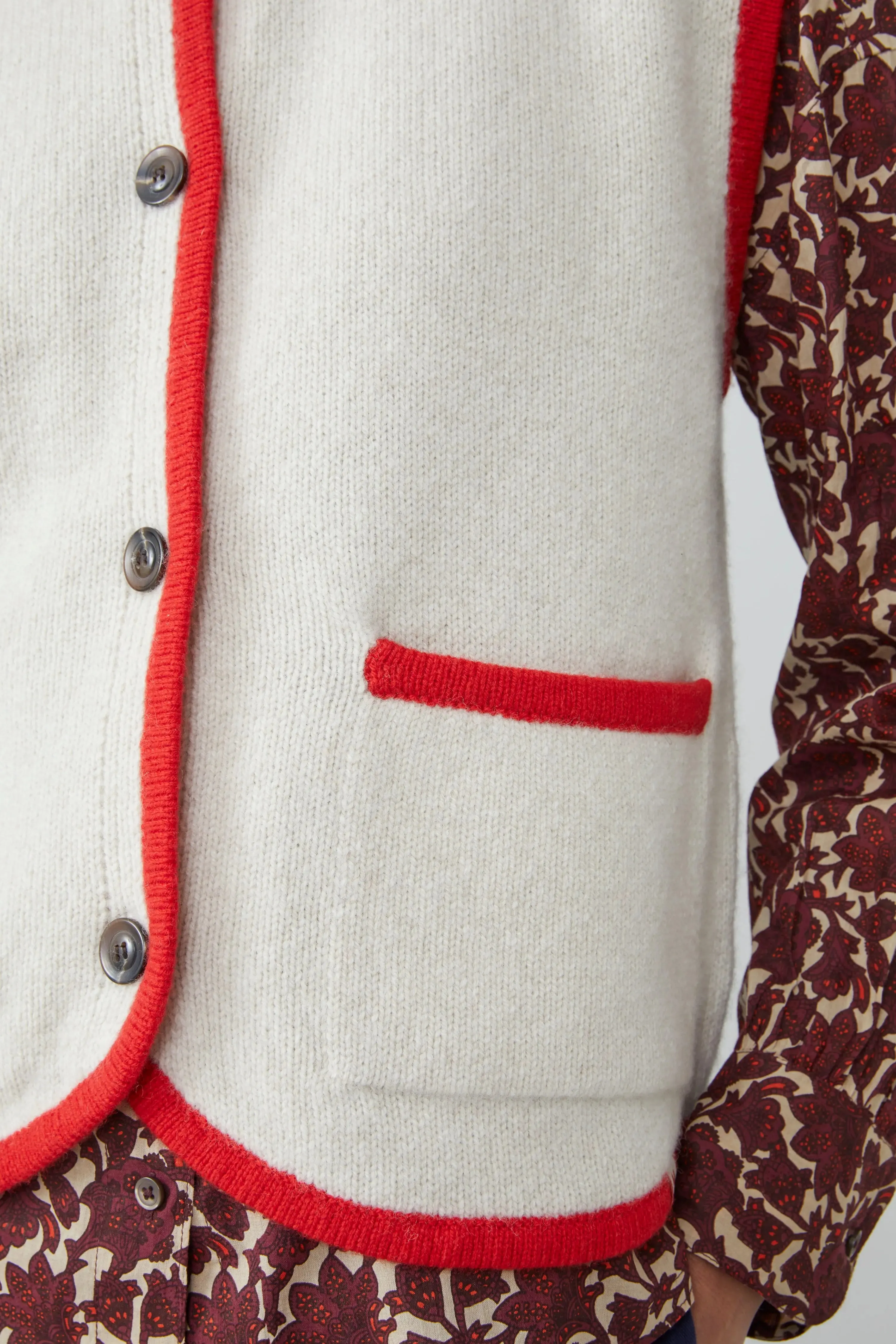 Cardigan Nora N°212 Paper sold by Moismont product image thumbnail 3