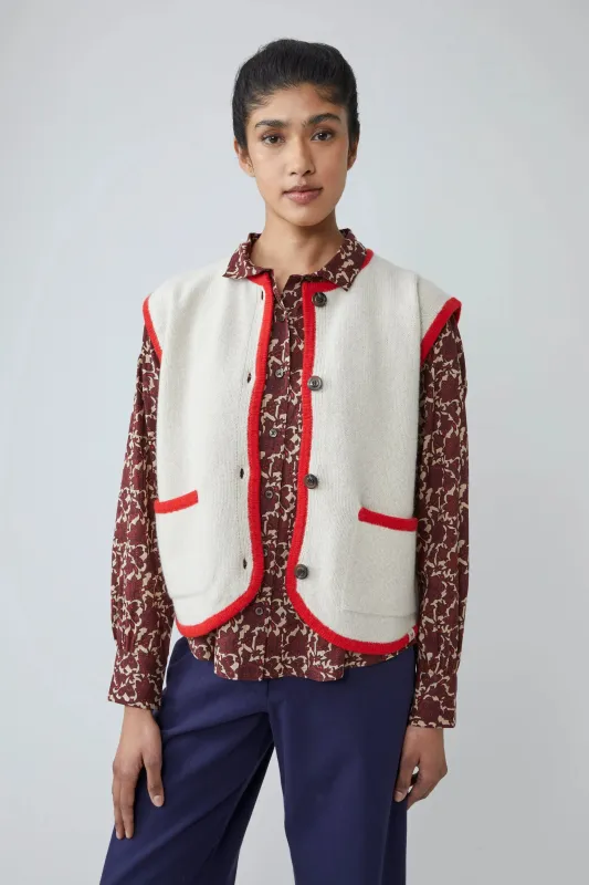 Cardigan Nora N°212 Paper sold by Moismont