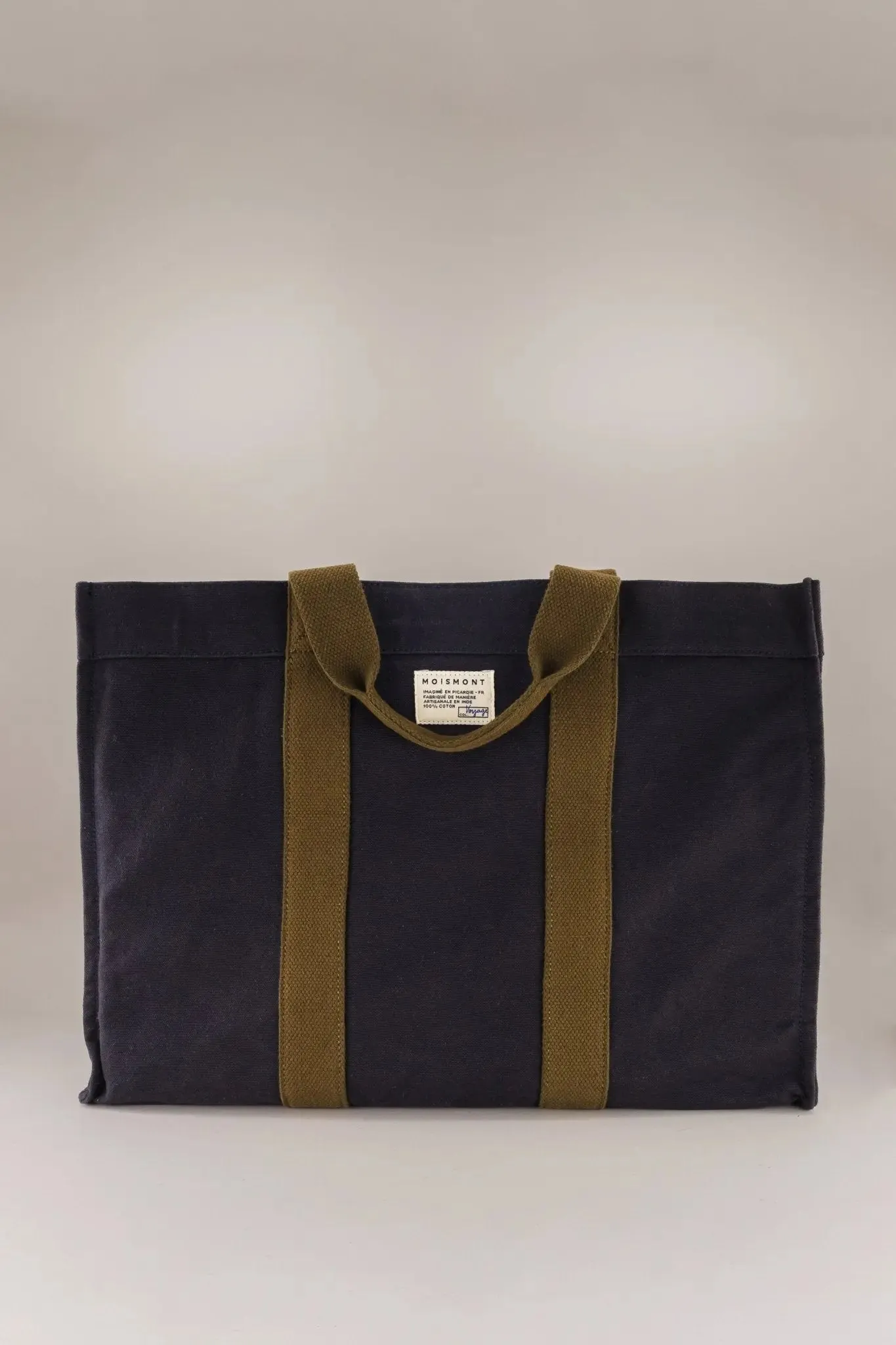 Cabas N°46 Canva Navy Blue sold by Moismont