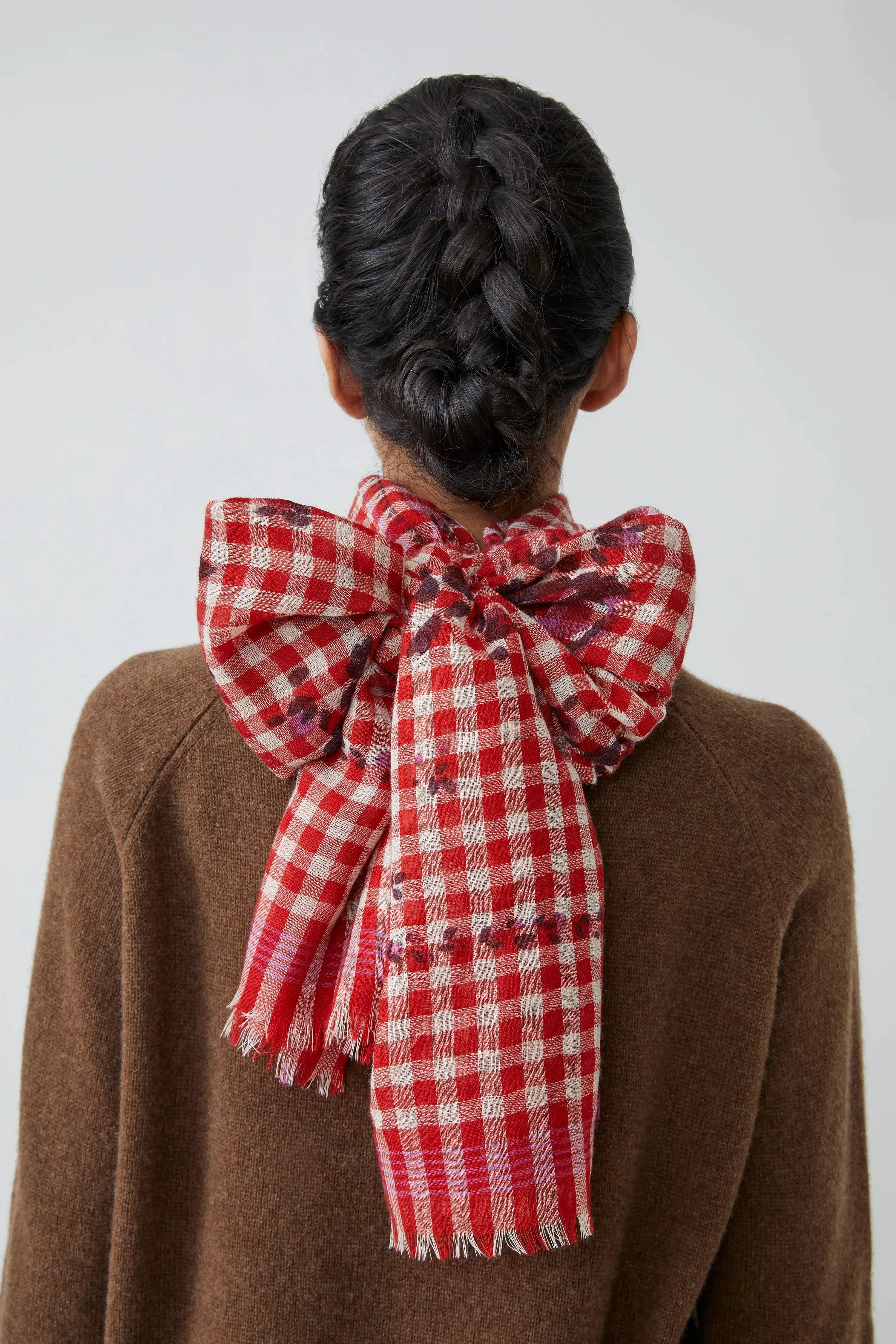 Echarpe Vichy N°693 Flowers Lipstick sold by Moismont