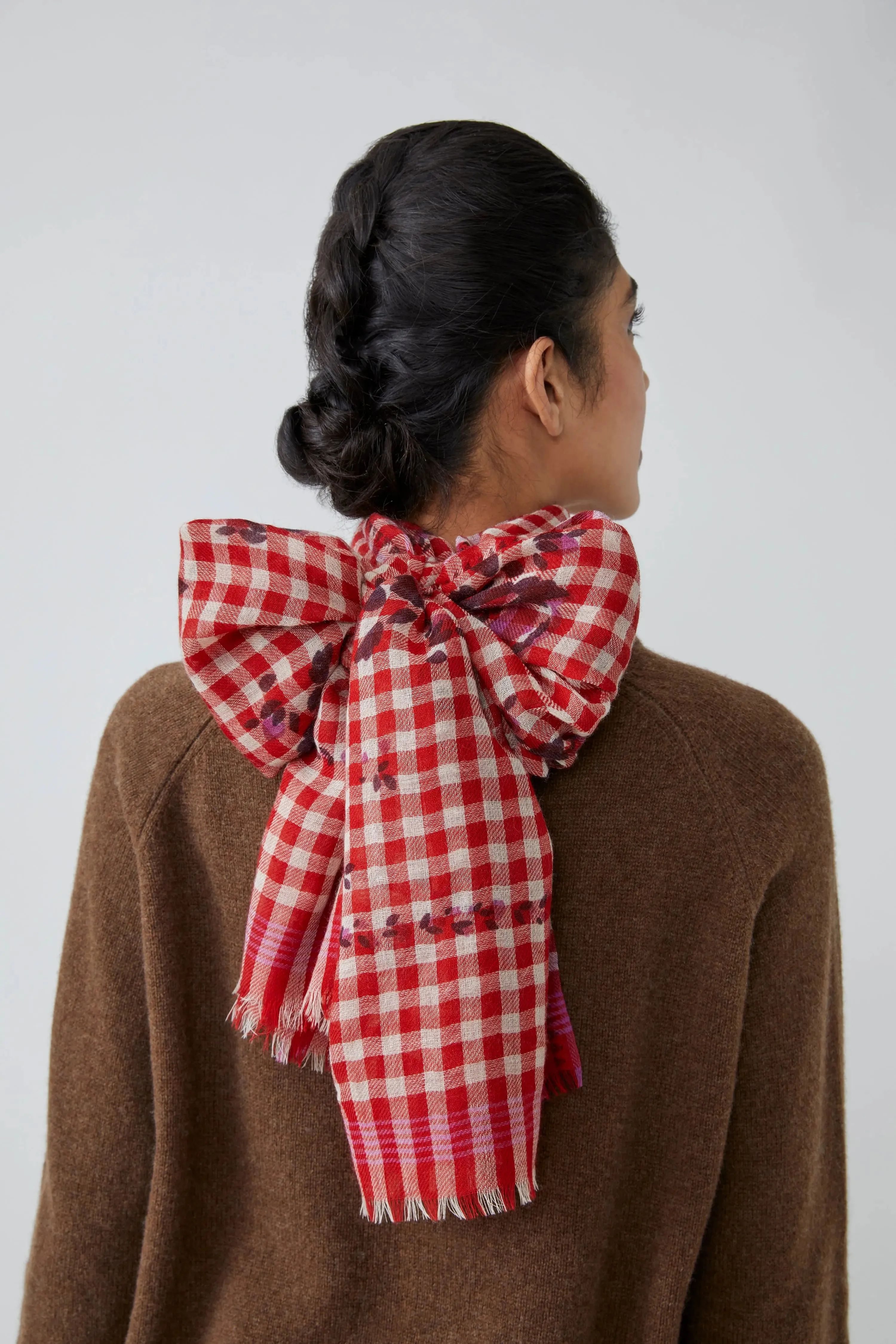 Echarpe Vichy N°693 Flowers Lipstick sold by Moismont product image thumbnail 3