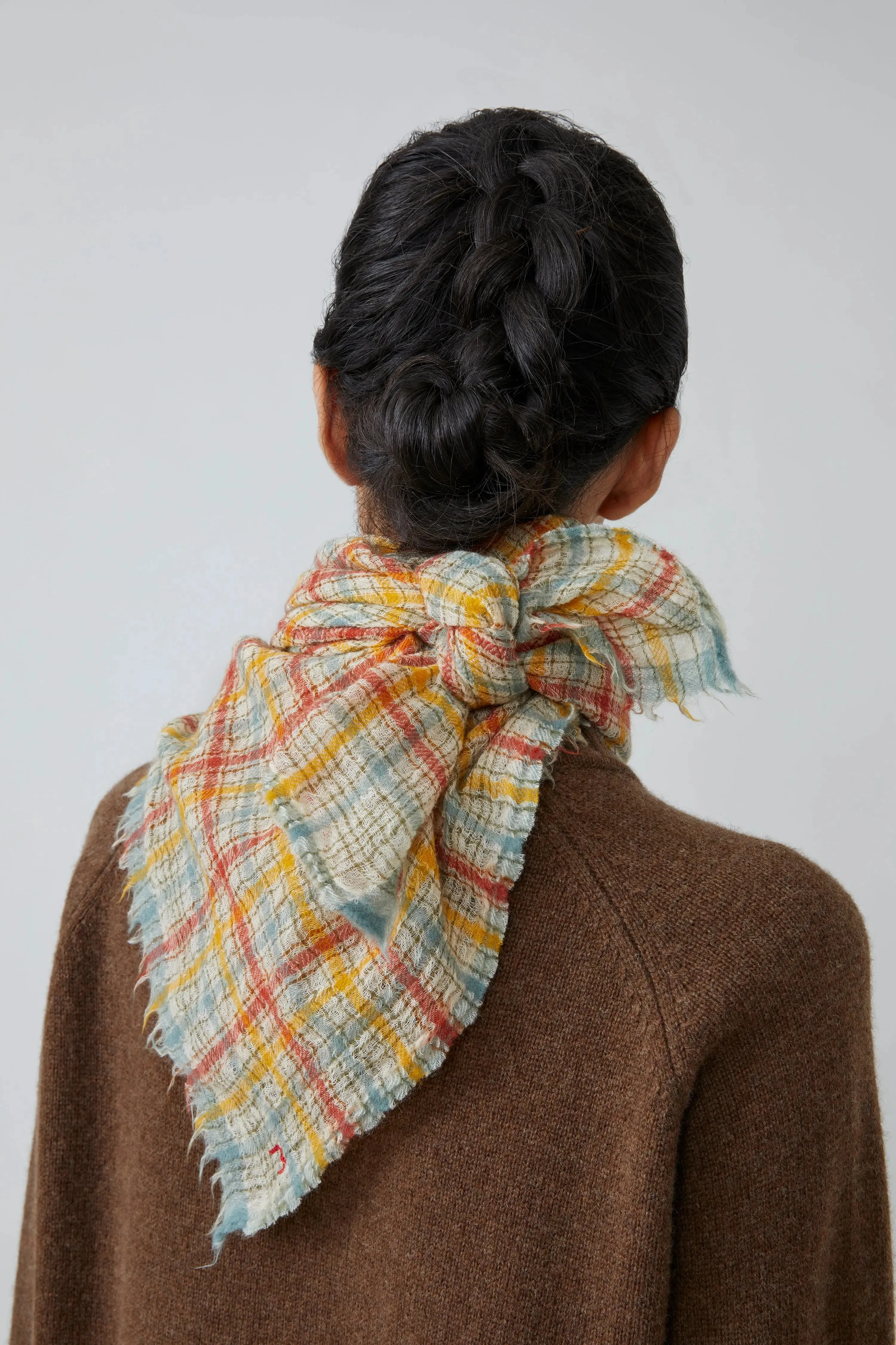 Foulard Edimbourg N°800 Kolkata Yellow sold by Moismont product image thumbnail 3