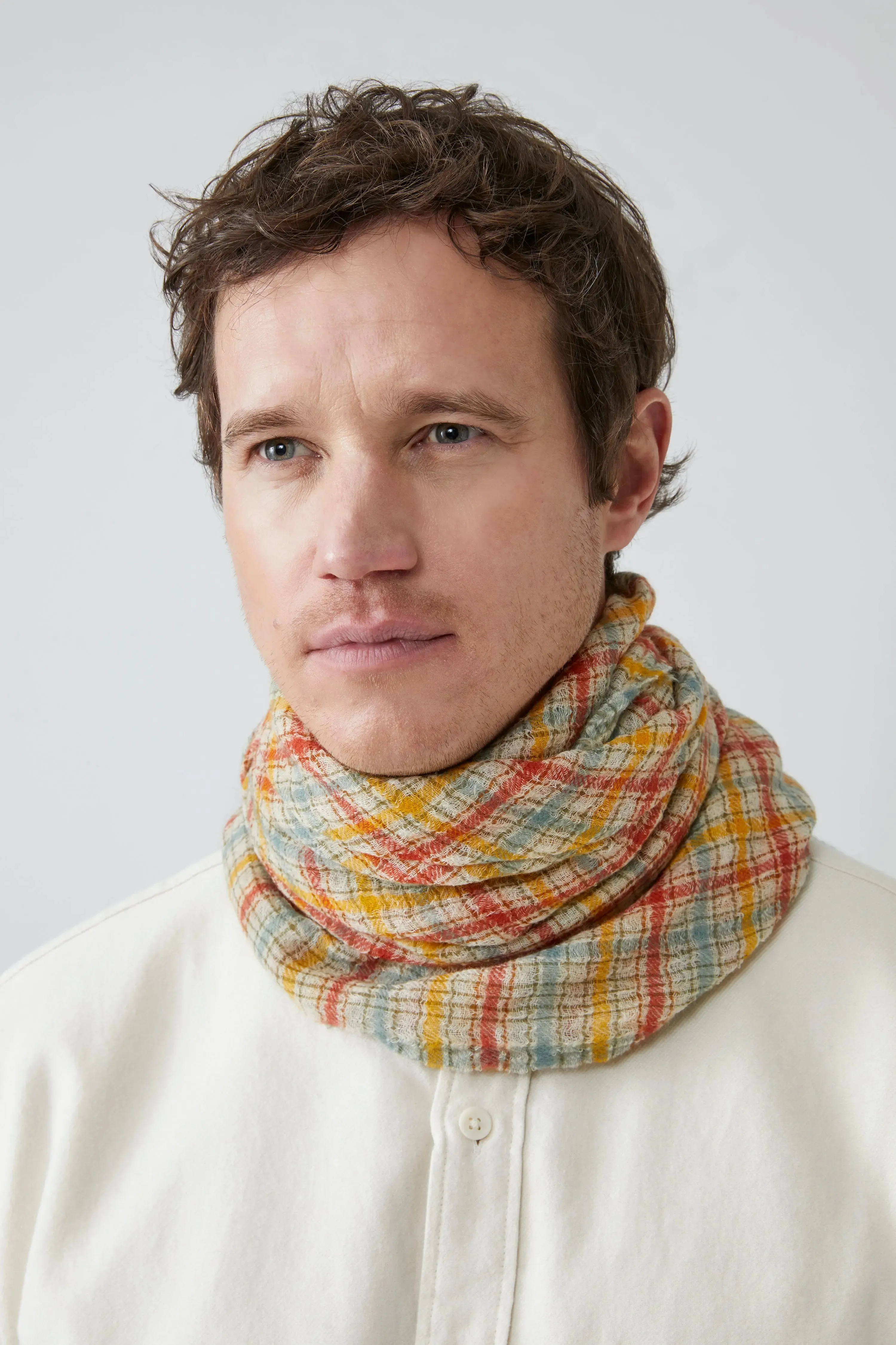 Foulard Edimbourg N°800 Kolkata Yellow sold by Moismont product image thumbnail 2