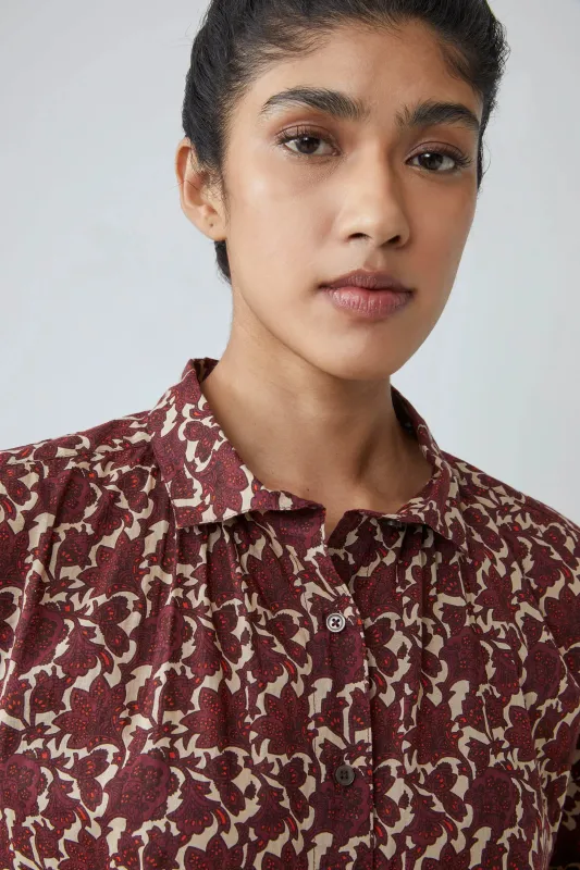 Blouse Kate N°810 India Poppy made by Moismont