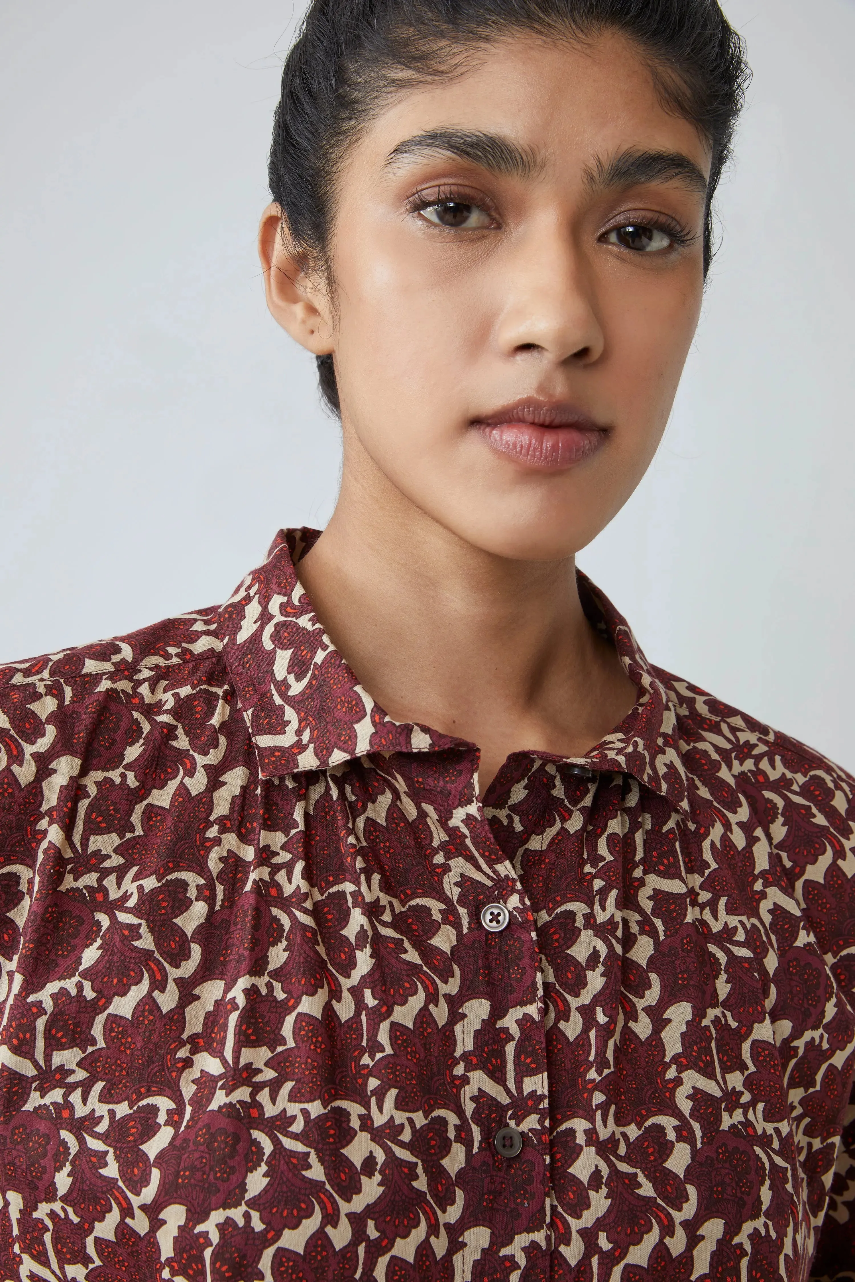 Blouse Kate N°810 India Poppy sold by Moismont