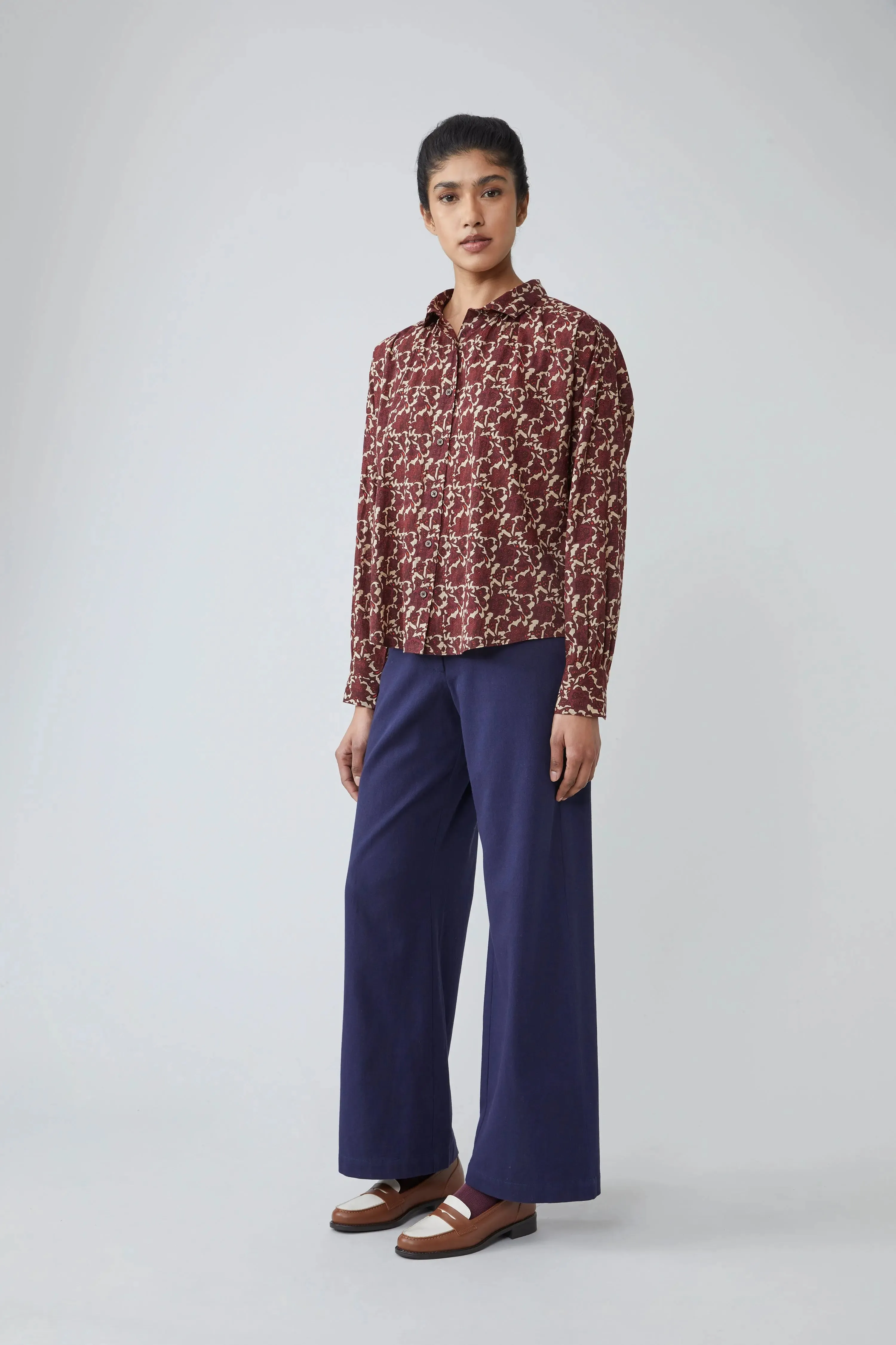 Blouse Kate N°810 India Poppy sold by Moismont product image thumbnail 2