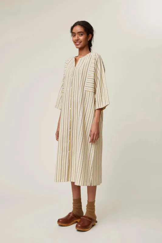 Robe Annouck N°734 Stripes Natural sold by Moismont
