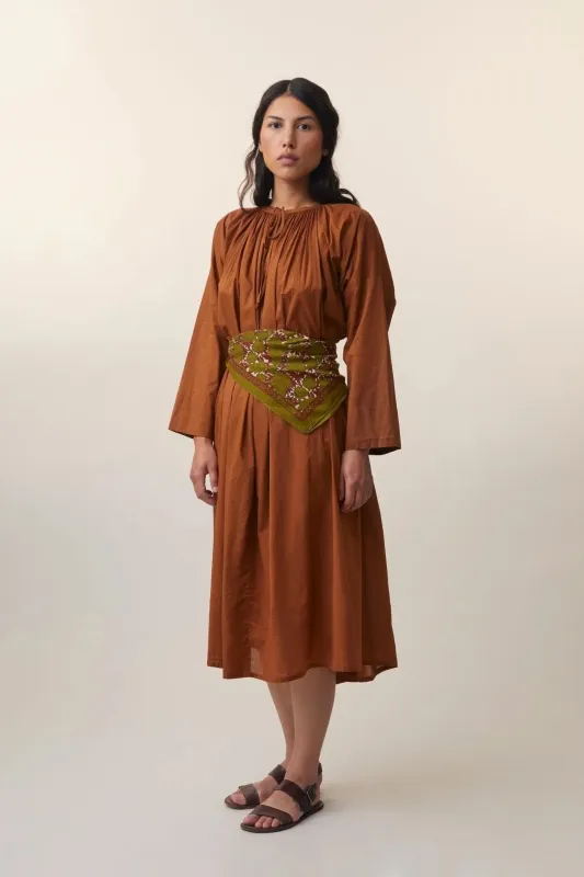 Robe Victoria N°781 Terracotta made by Moismont