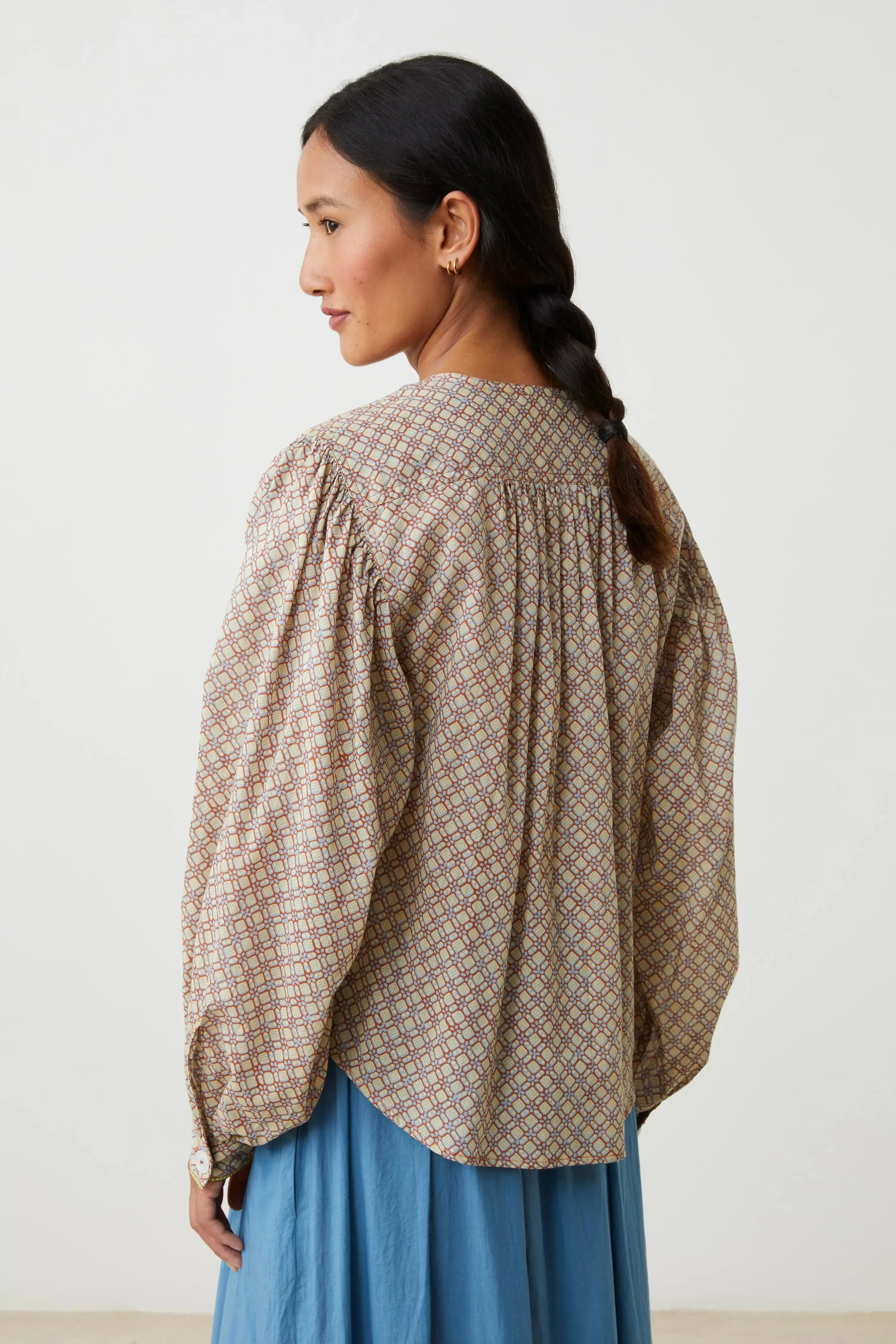 Blouse Mani N°830 Colette Agate sold by Moismont product image thumbnail 5