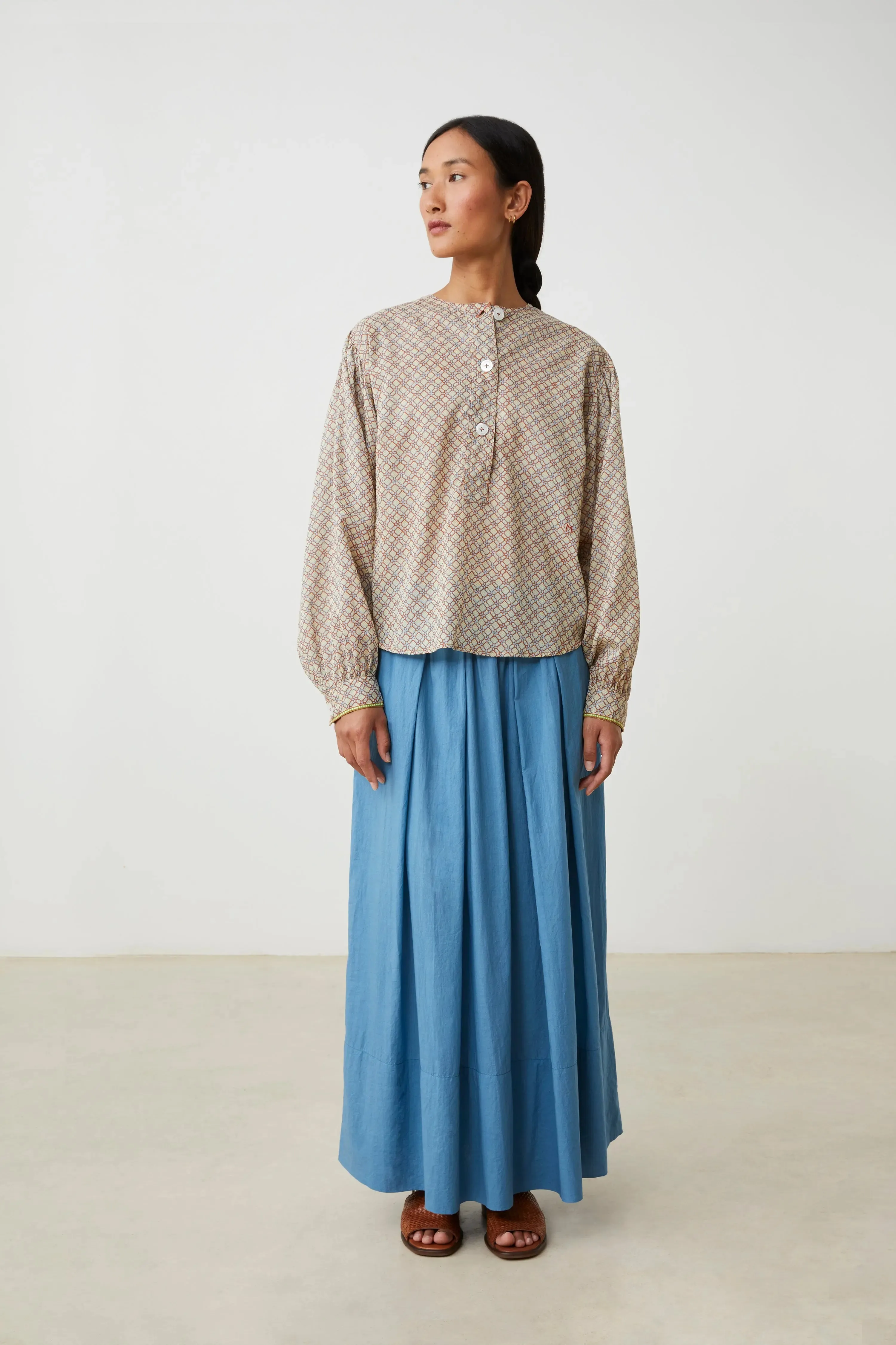 Blouse Mani N°830 Colette Agate sold by Moismont product image thumbnail 2