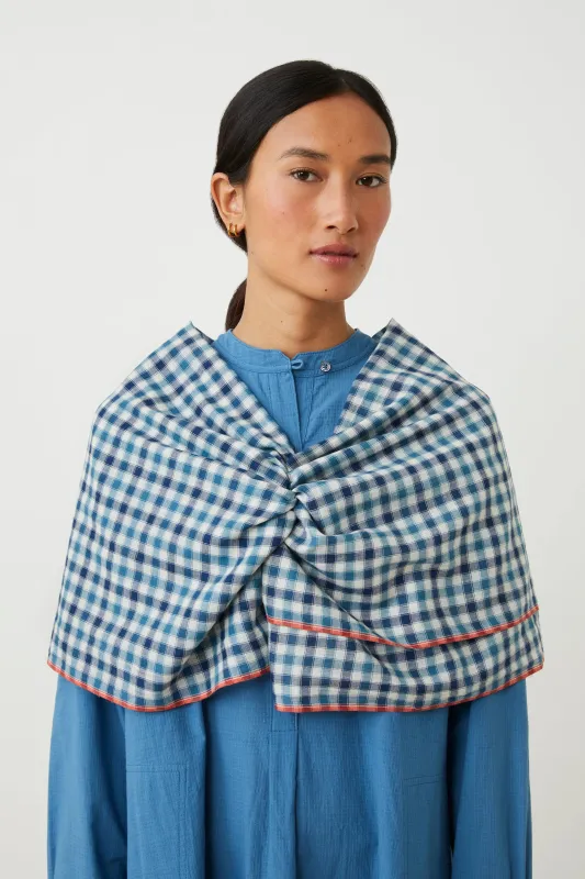 Echarpe Rossignol N°769 Indigo made by Moismont