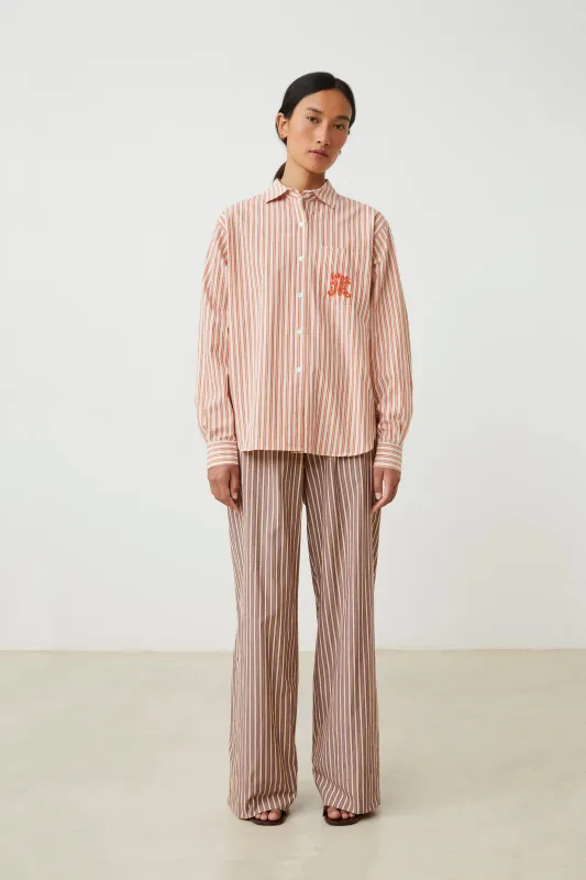 Chemise Michelle N°829 Pop Stripes Spritz sold by Moismont