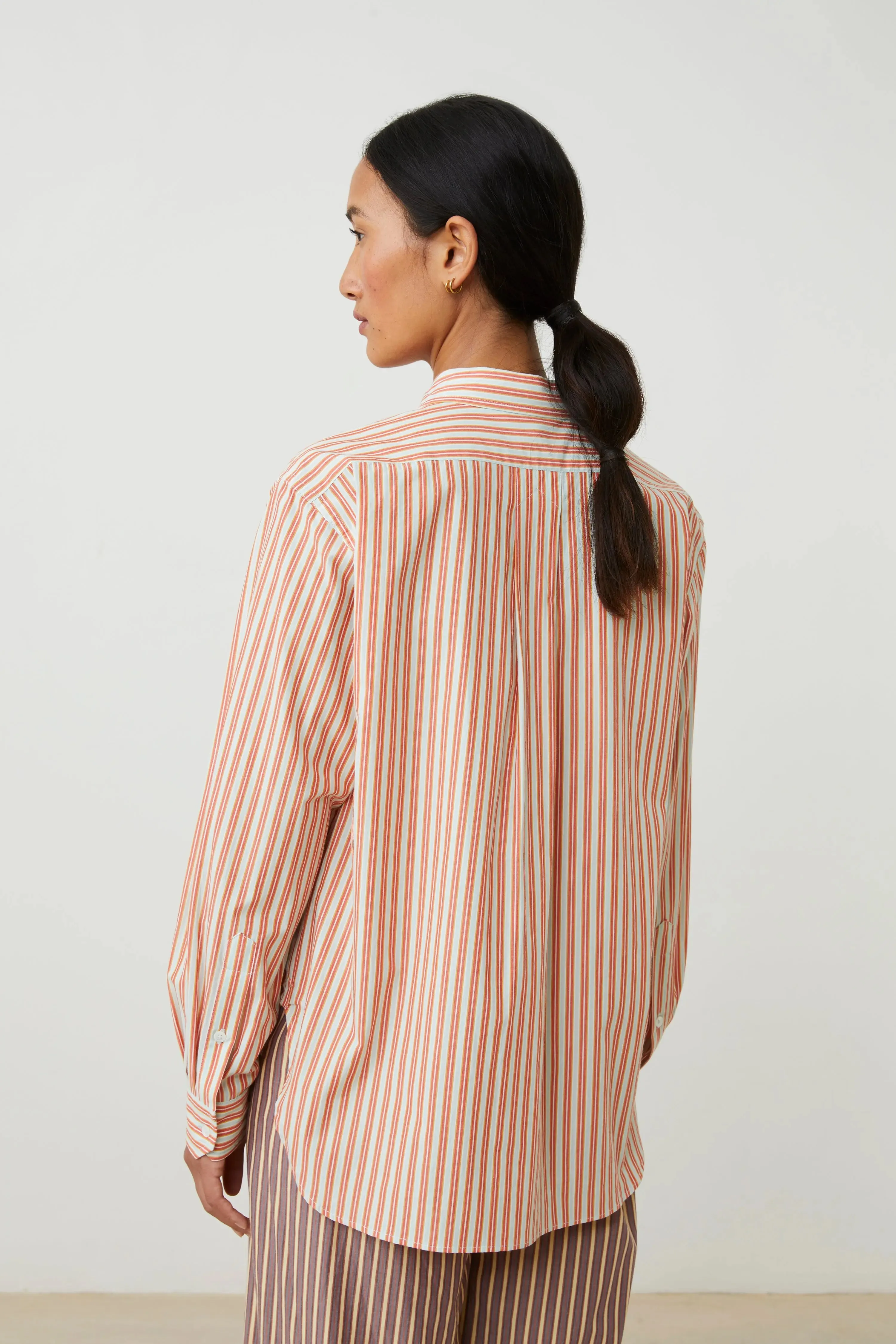 Chemise Michelle N°829 Pop Stripes Spritz sold by Moismont product image thumbnail 5