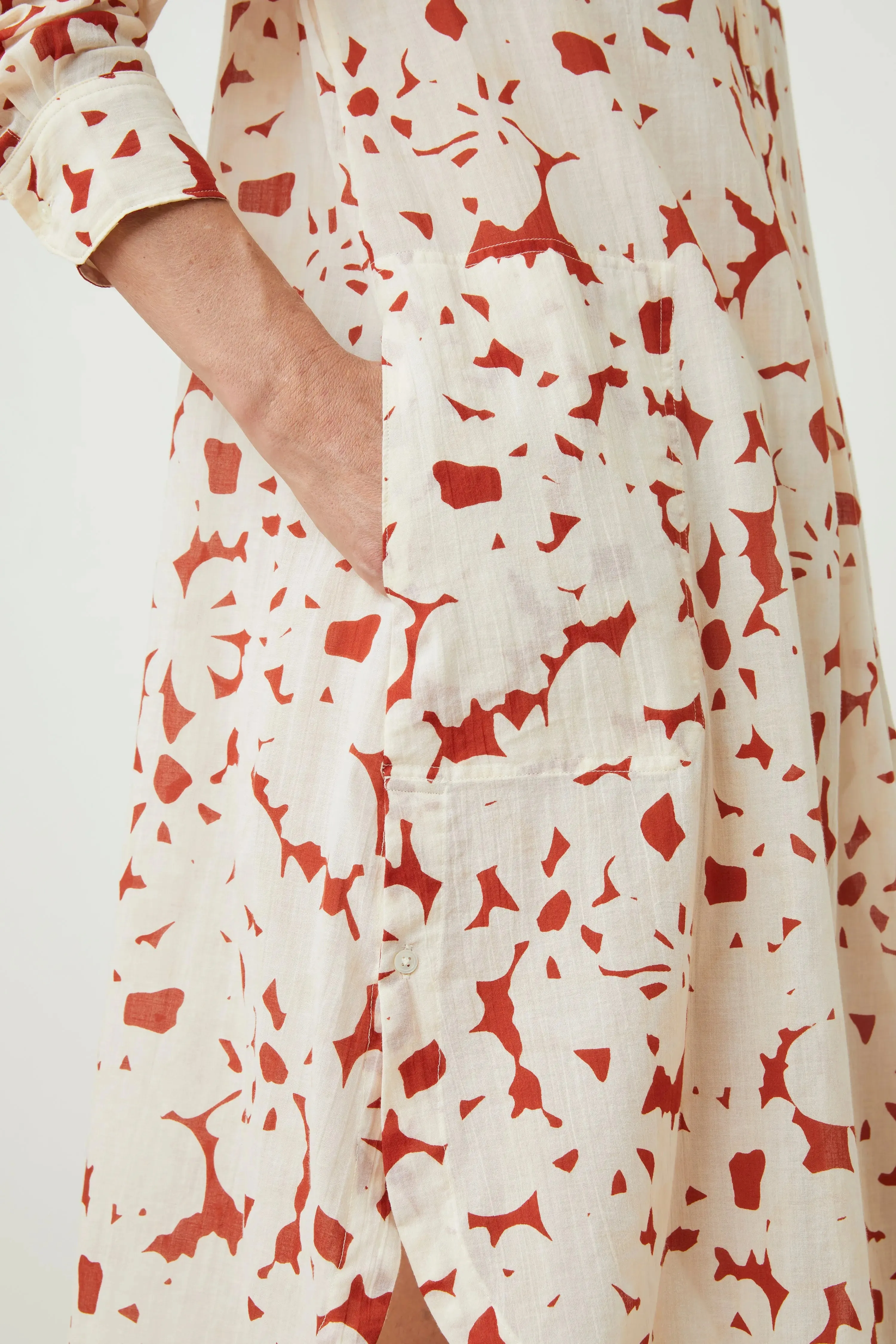 Robe Martine N°784 Nymphe Jasper sold by Moismont product image thumbnail 2