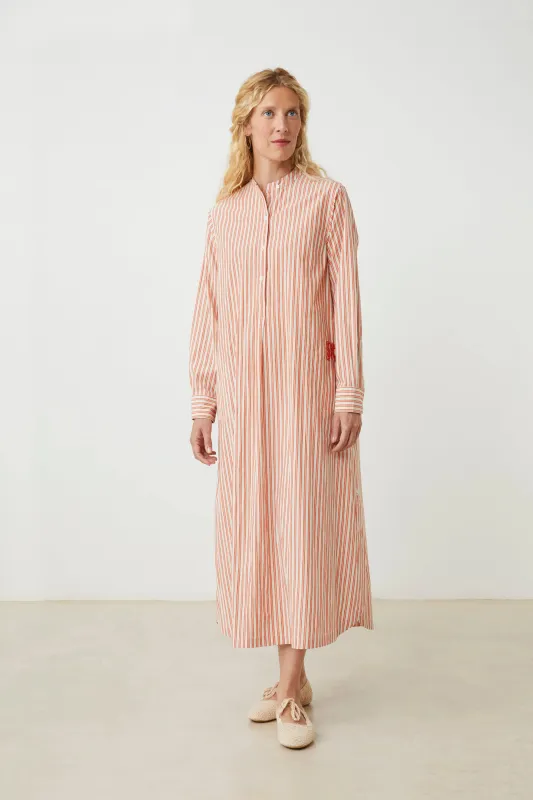 Robe Chloe N°785 Pop Stripes Spritz sold by Moismont