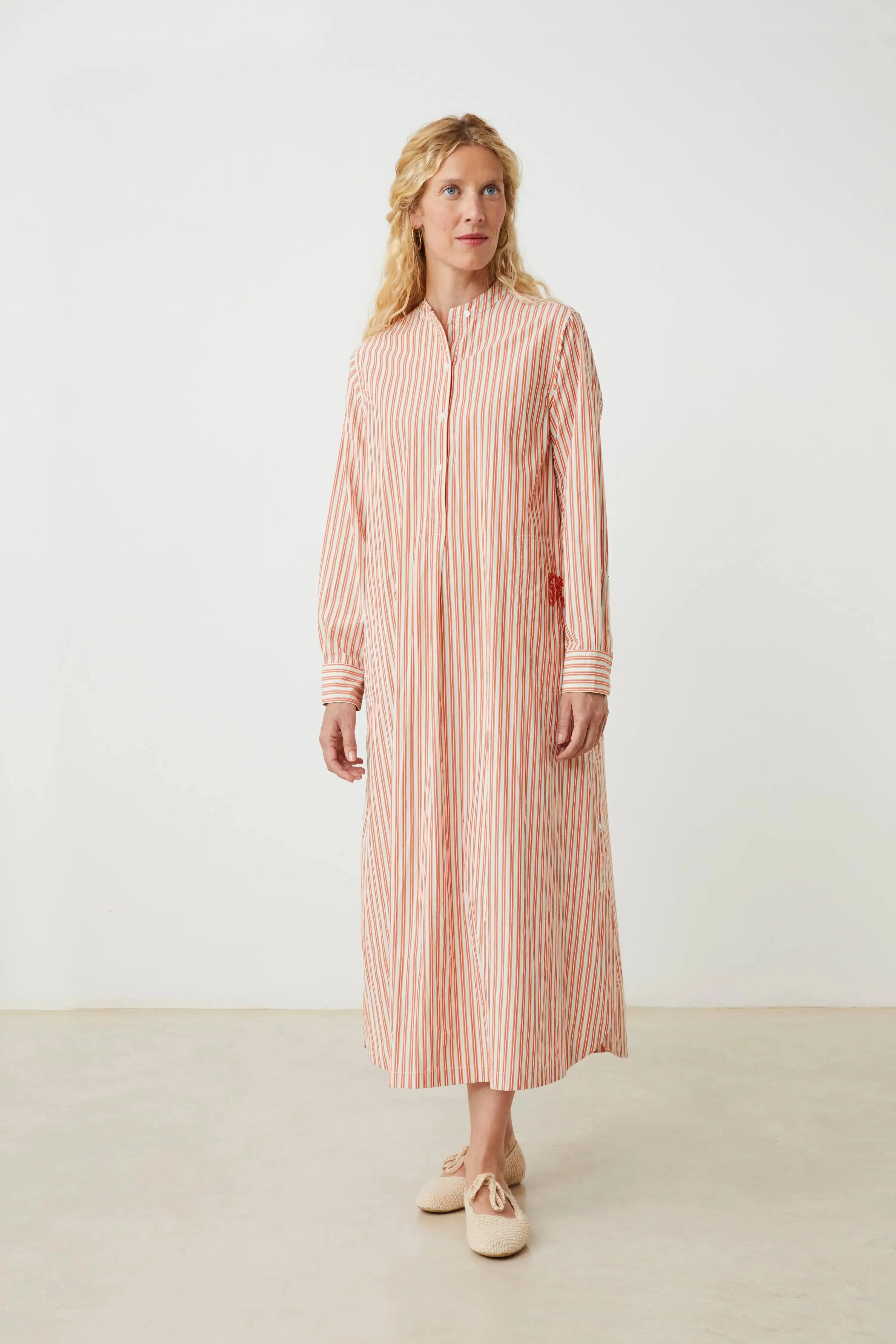 Robe Chloe N°785 Pop Stripes Spritz sold by Moismont