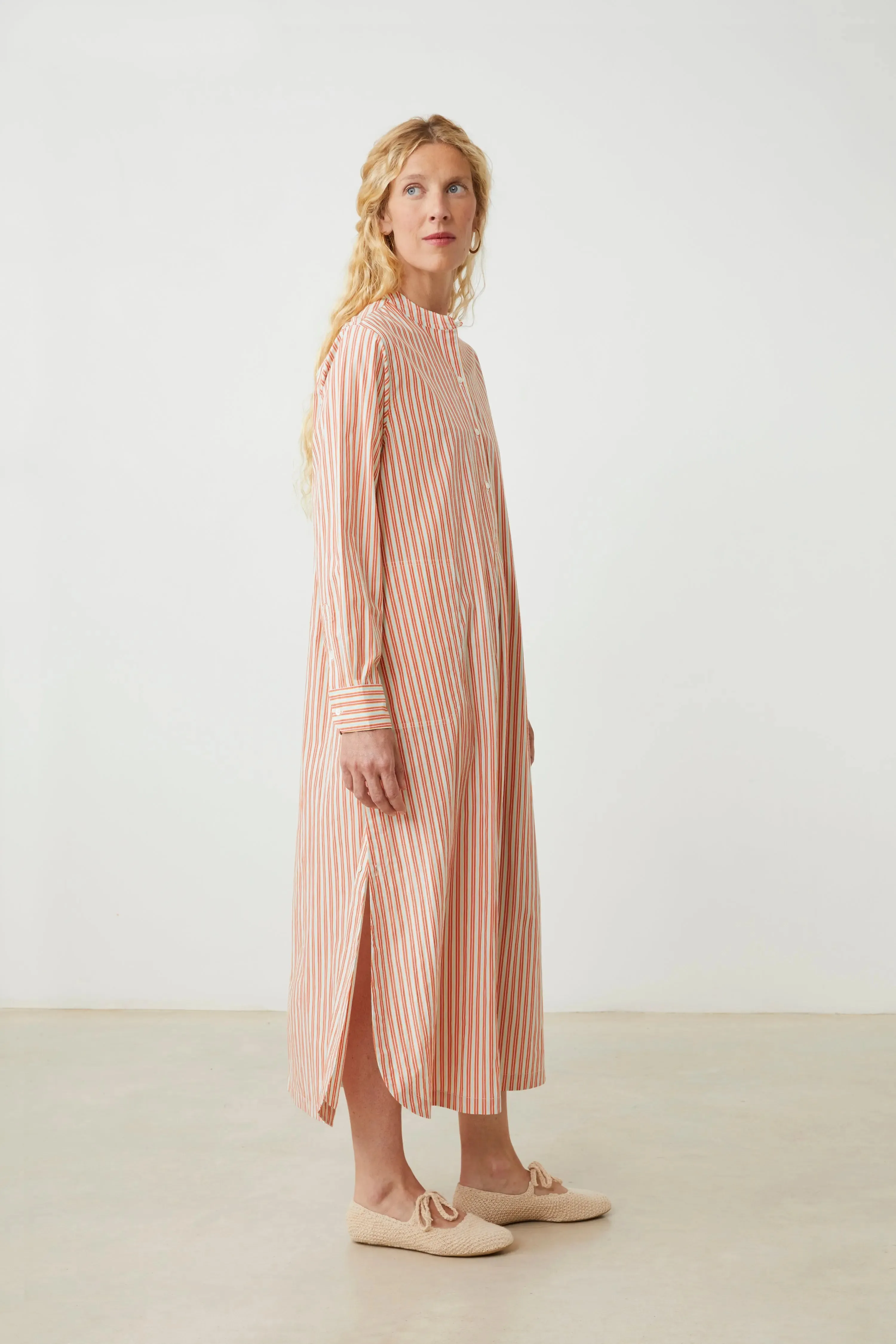 Robe Chloe N°785 Pop Stripes Spritz sold by Moismont product image thumbnail 3