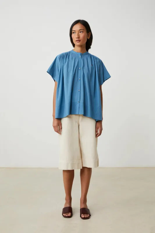 Blouse Max N°775 Indigo made by Moismont