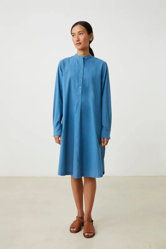 Robe Martine N°784 Indigo made by Moismont