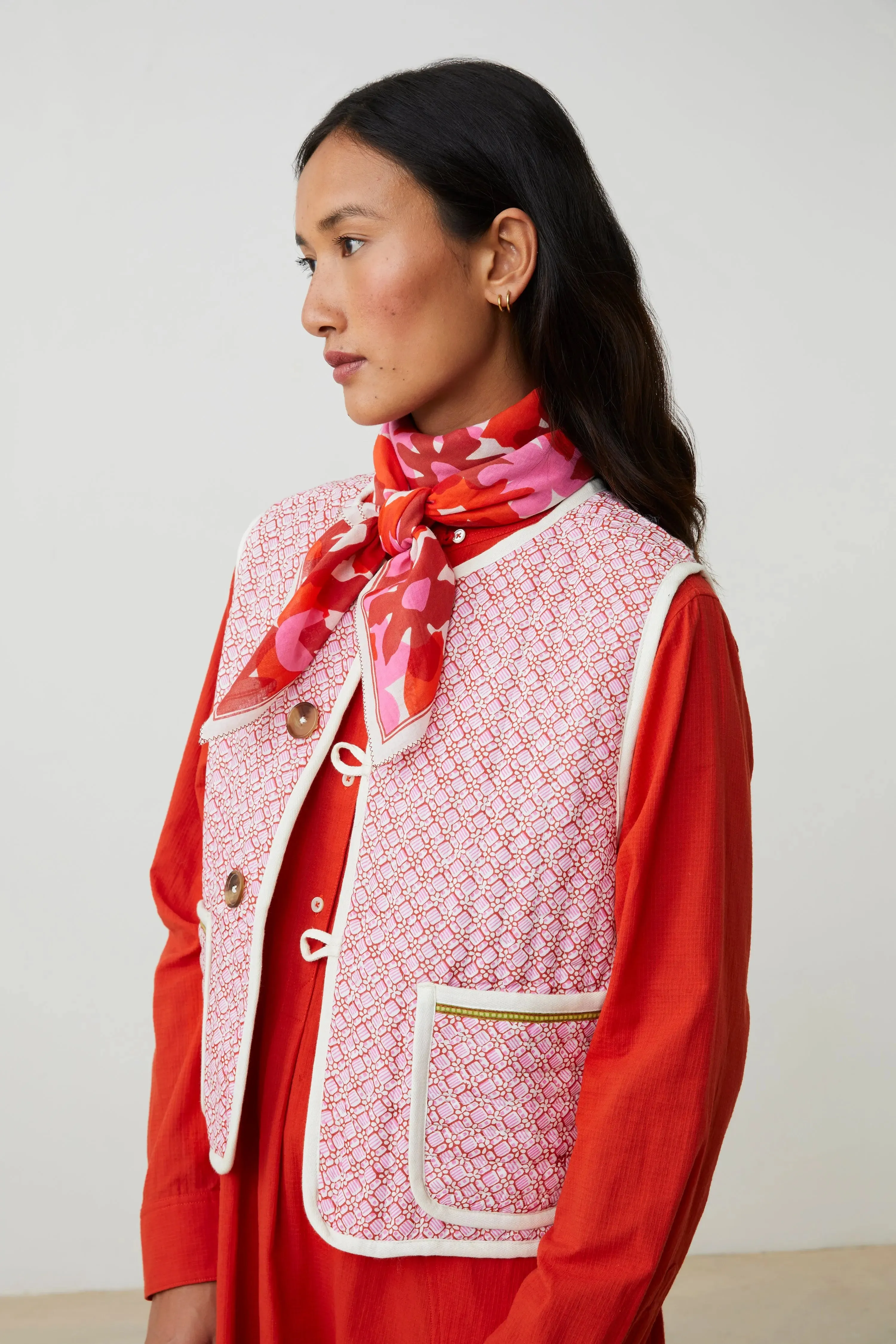 Gilet Annie N°828 Colette Tulip sold by Moismont product image thumbnail 2