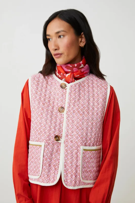 Gilet Annie N°828 Colette Tulip made by Meli Melo