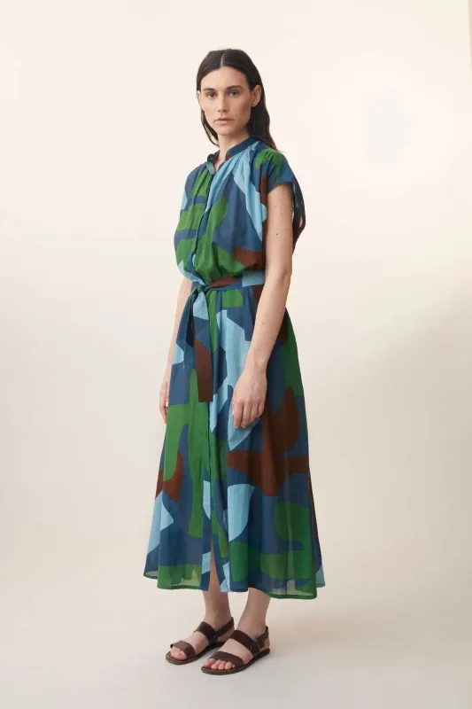 Robe Maxime N°782 Tourterelle Navy Blue made by Moismont